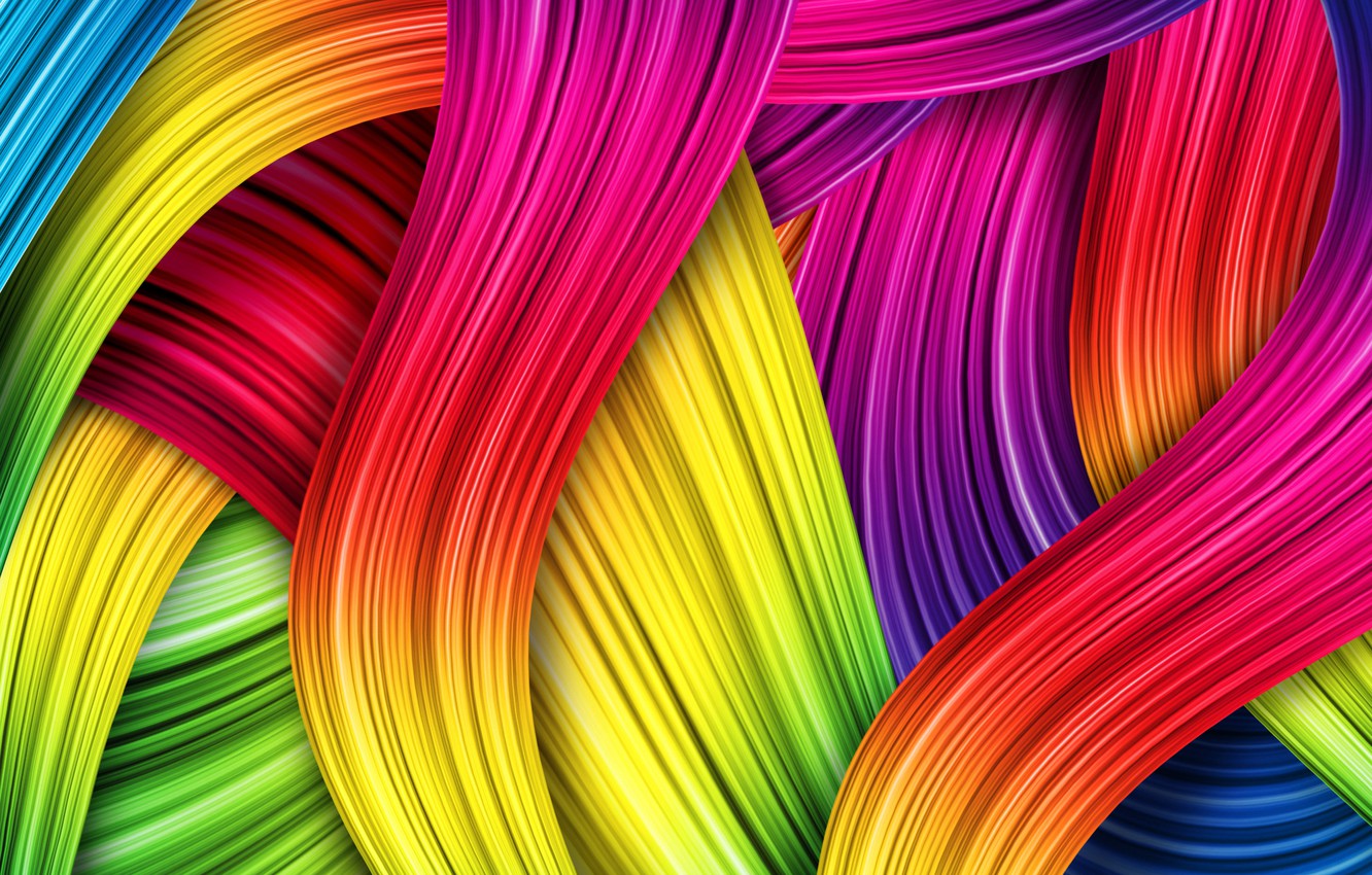 Abstract Colorful Lines Wallpapers