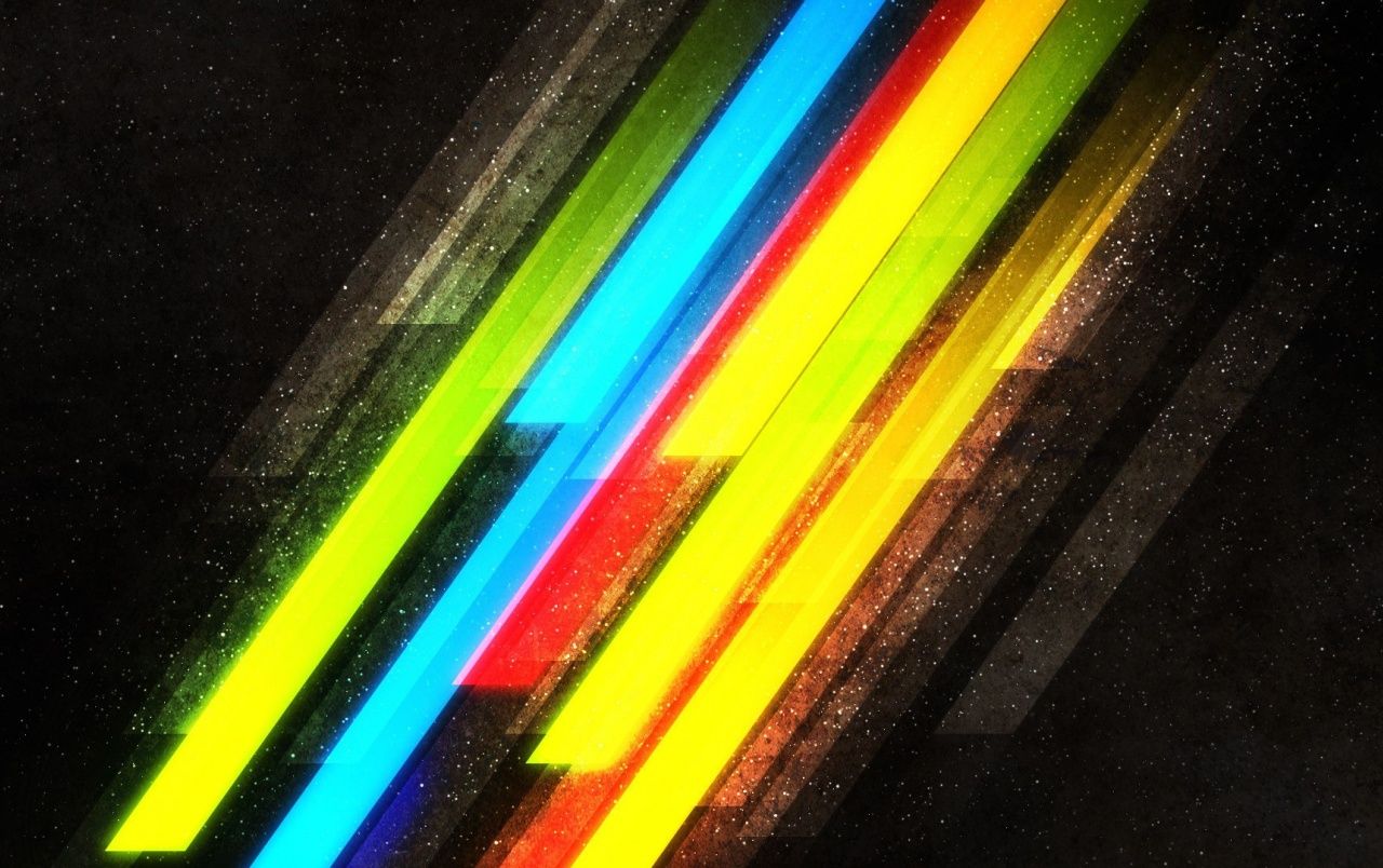 Abstract Colorful Lines Wallpapers