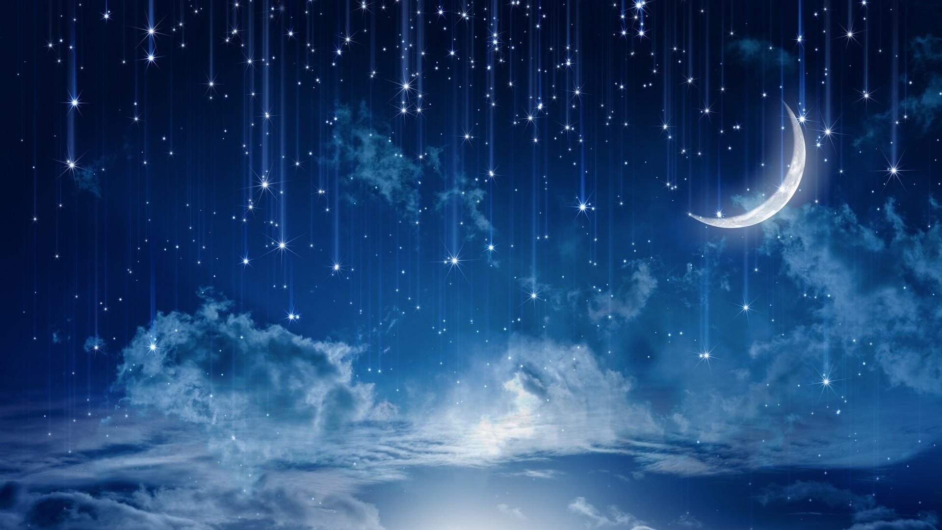 Moon Night Sky Wallpapers