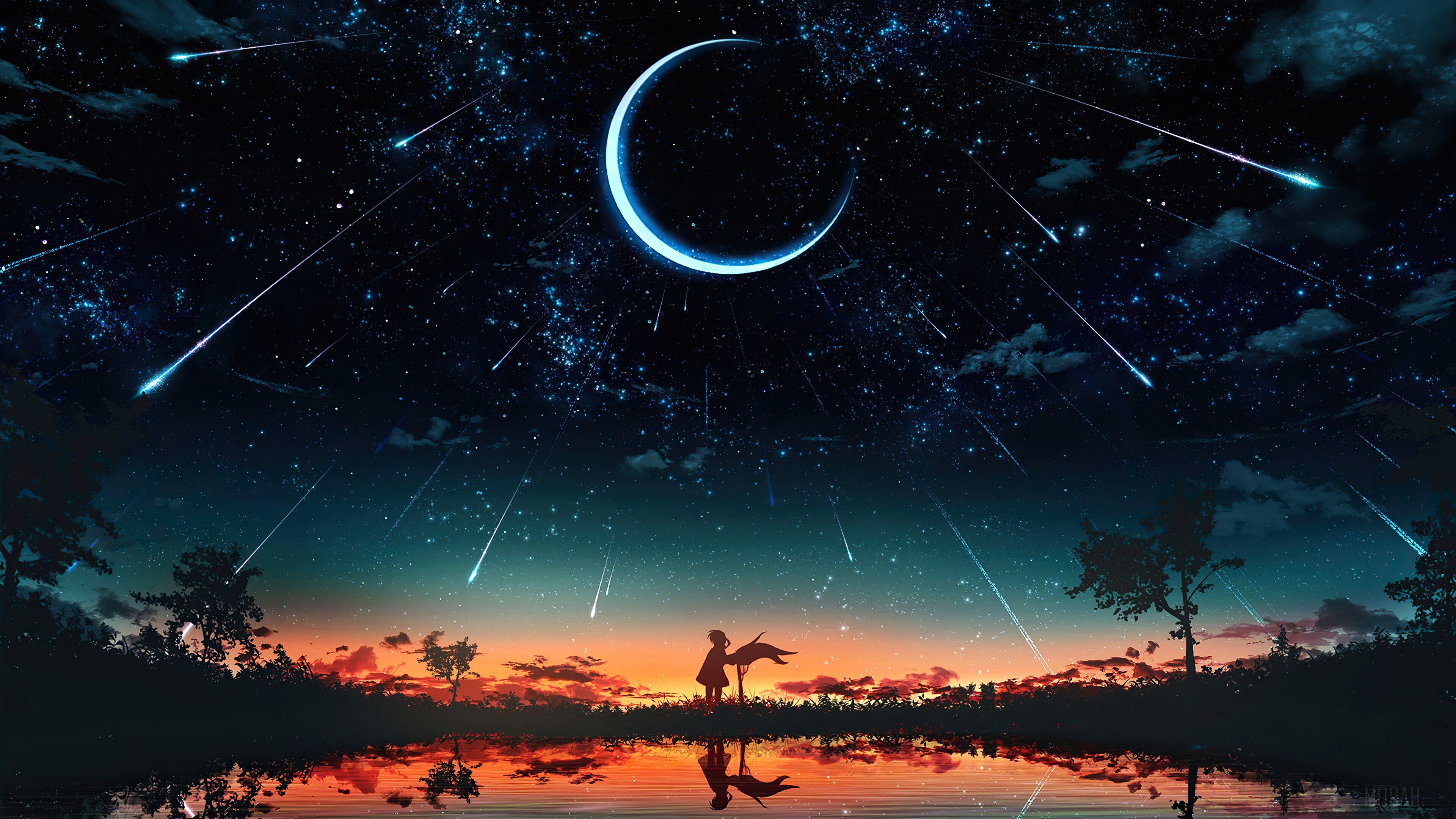 Moon Night Sky Wallpapers