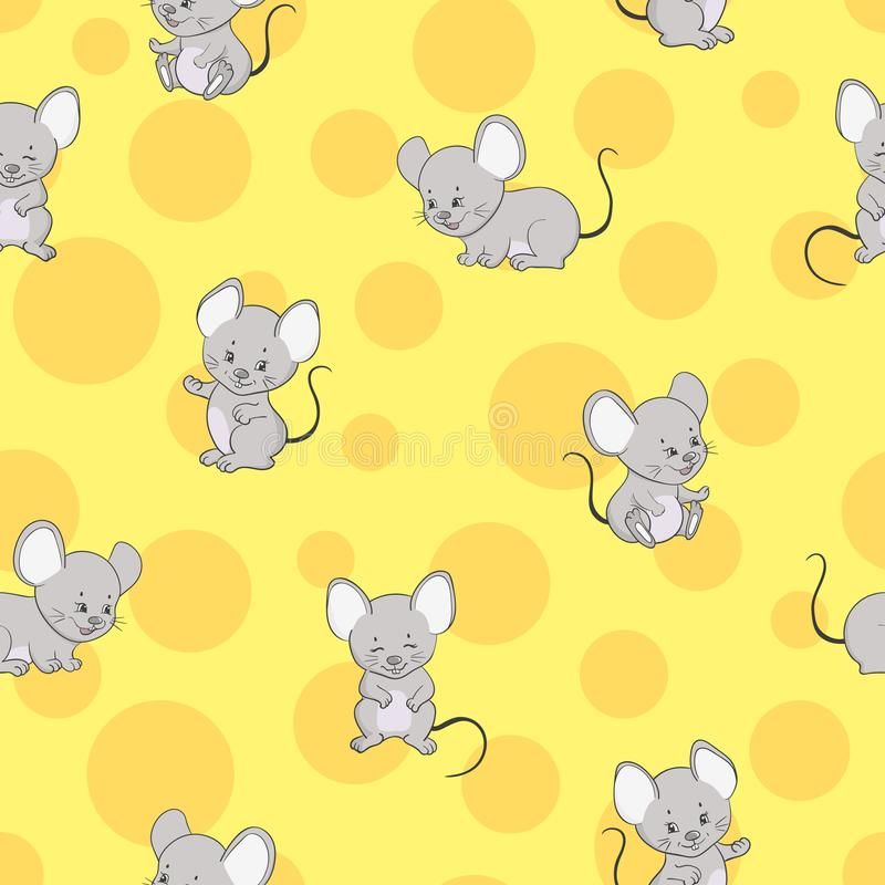 Mouse On Cheese And Rainbow Art Wallpapers