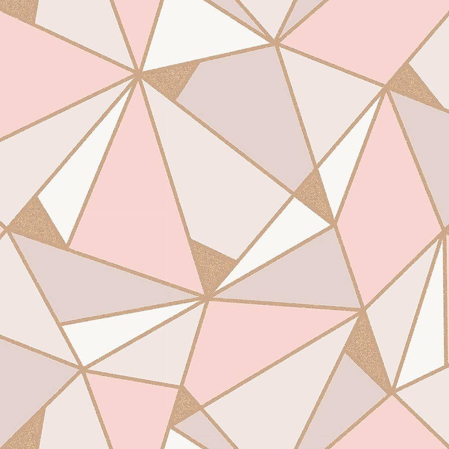 Pink Geometric Wallpapers