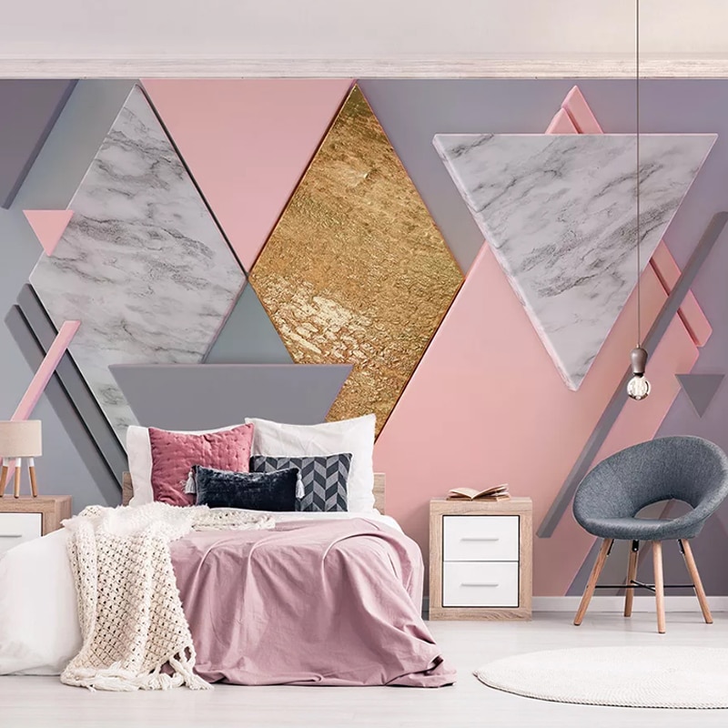 Pink Geometric Wallpapers