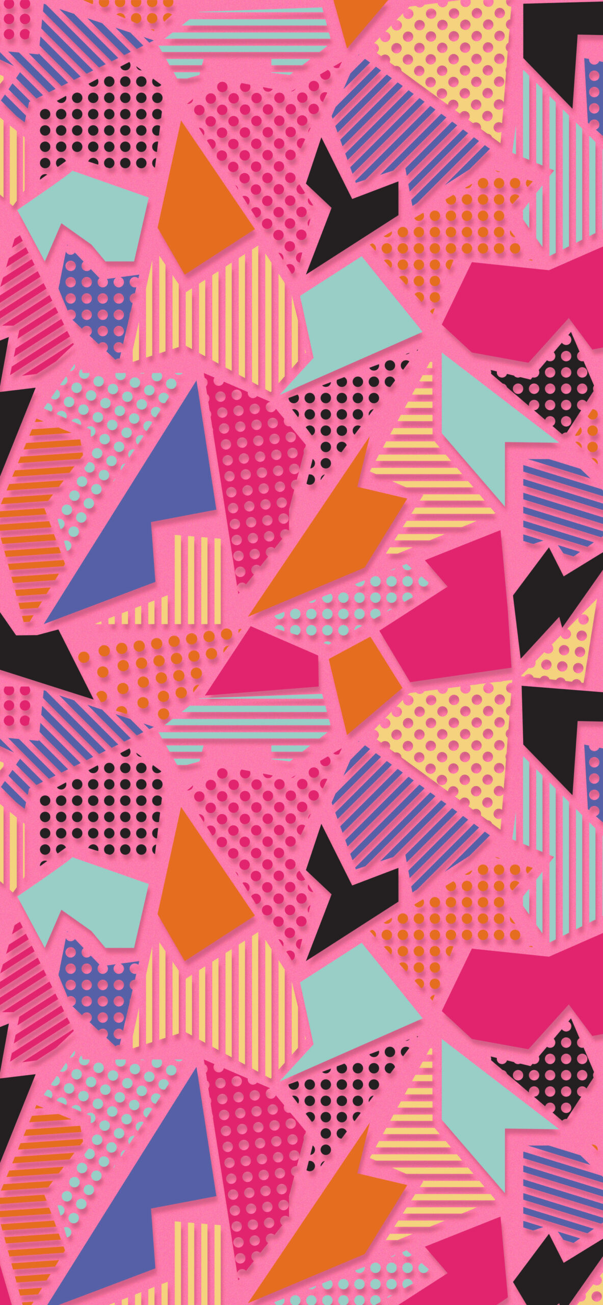 Pink Geometric Wallpapers