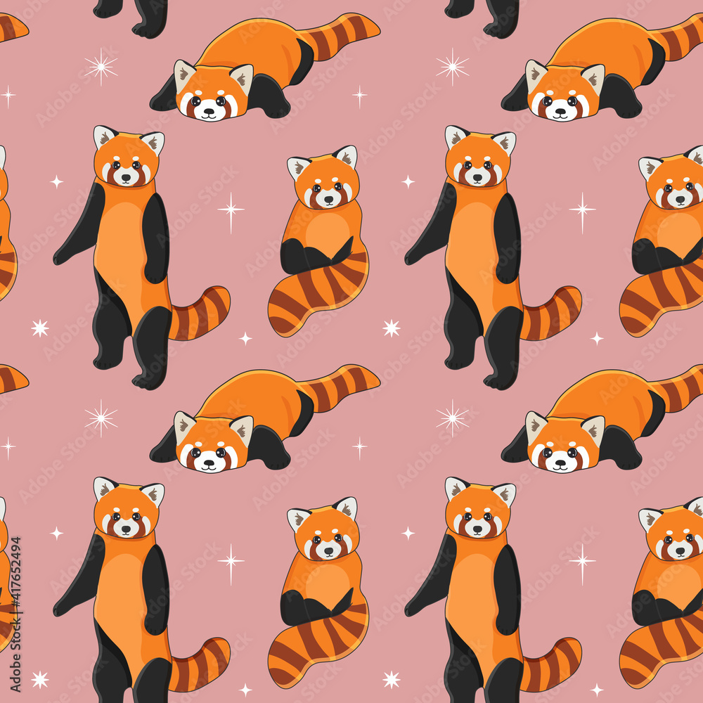 Red Panda Kawaii Wallpapers