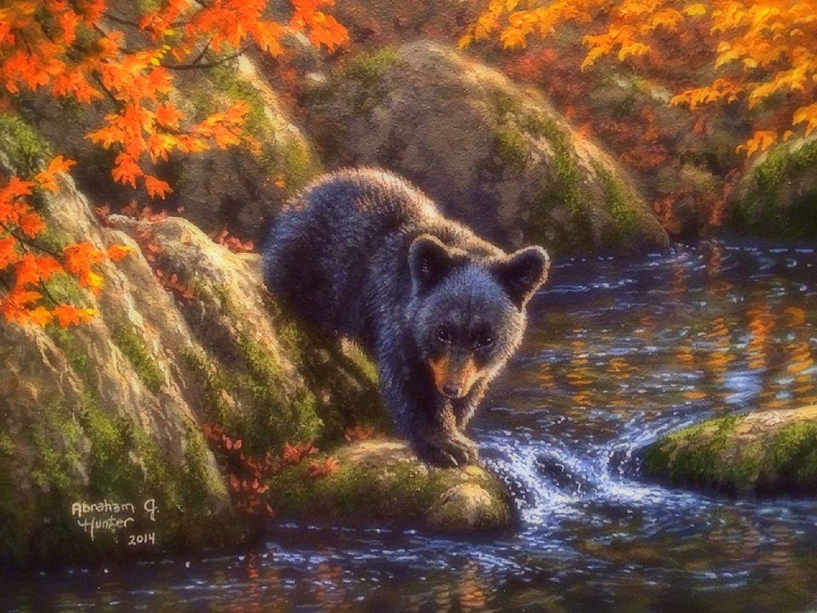Autumn Bear Wallpapers
