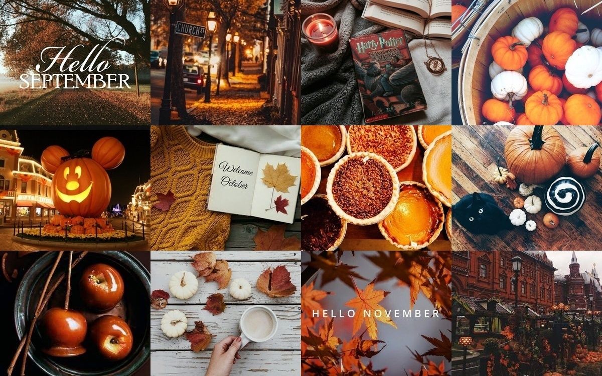 Autumn Collages Wallpapers