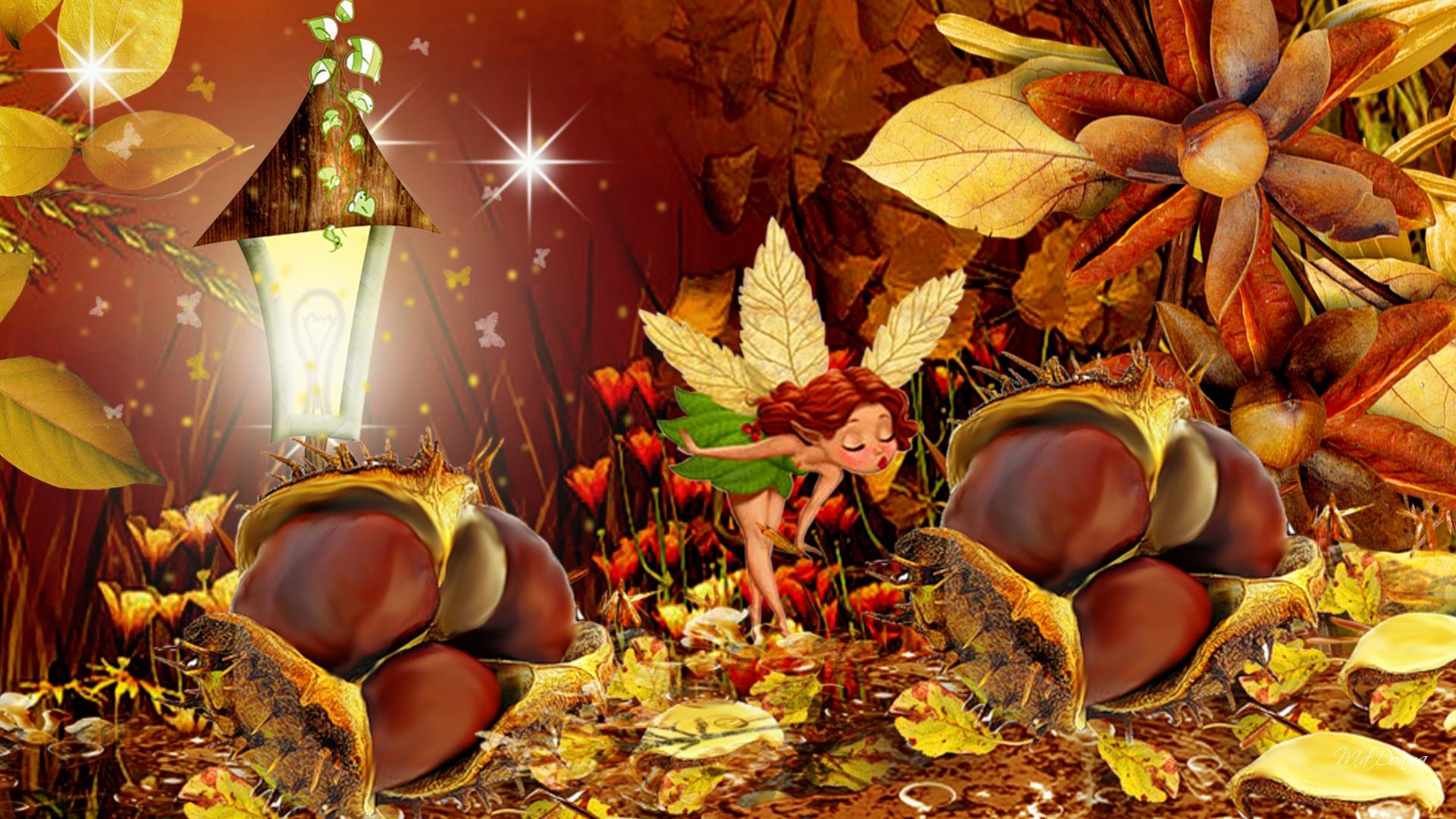 Autumn Fairy Wallpapers