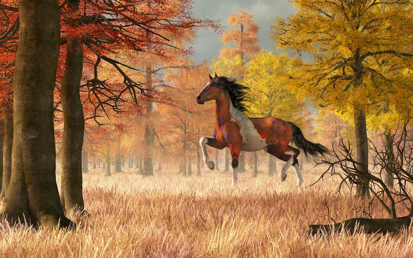 Autumn Horse Wallpapers