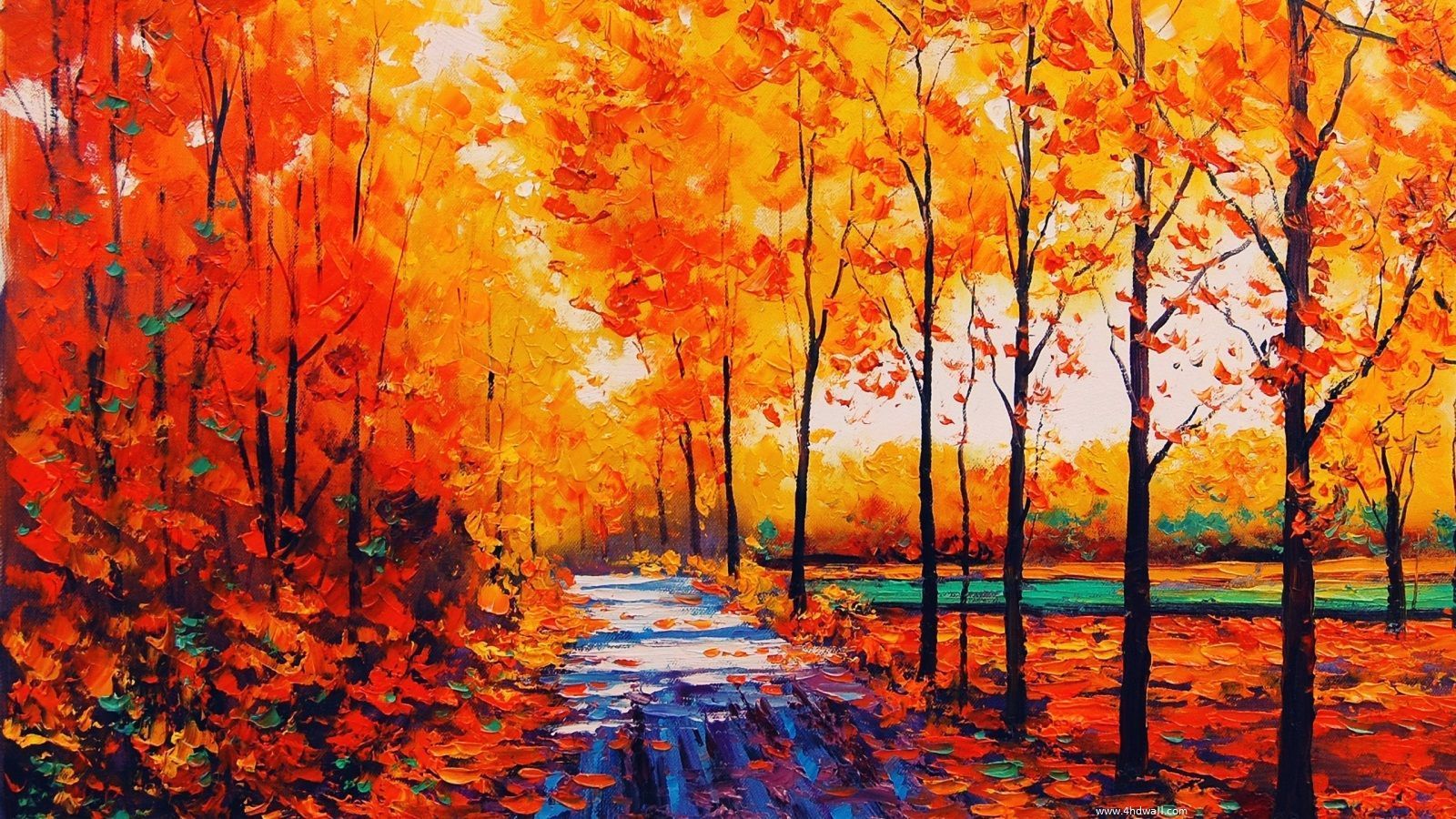 Autumn Painting Wallpapers