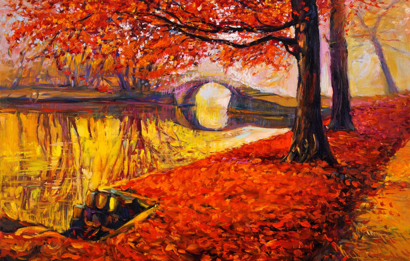 Autumn Painting Wallpapers