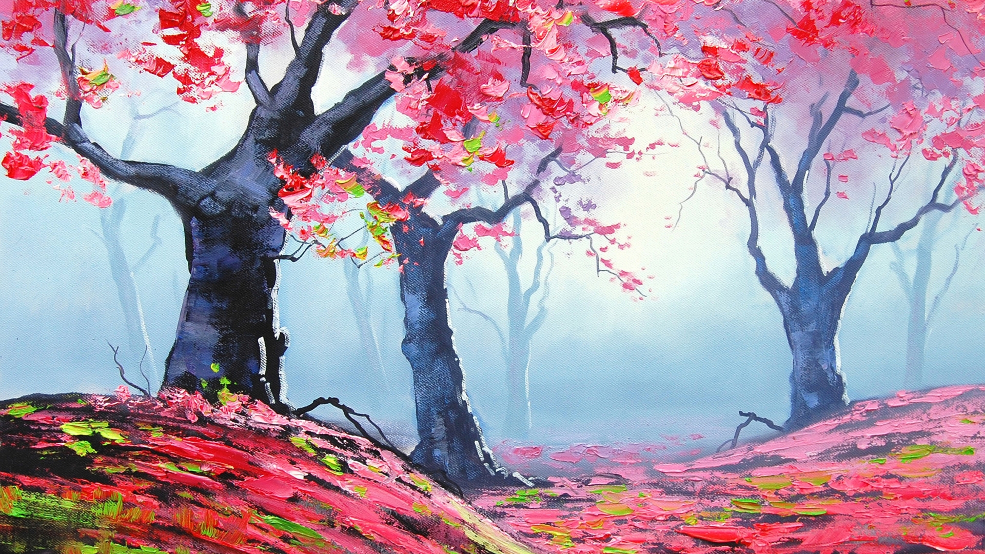 Autumn Painting Wallpapers