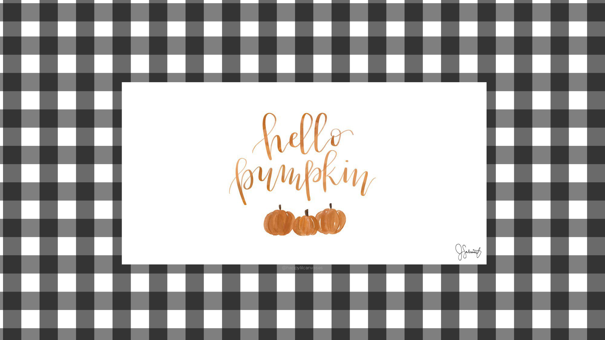 Autumn Pumpkin Desktop Wallpapers