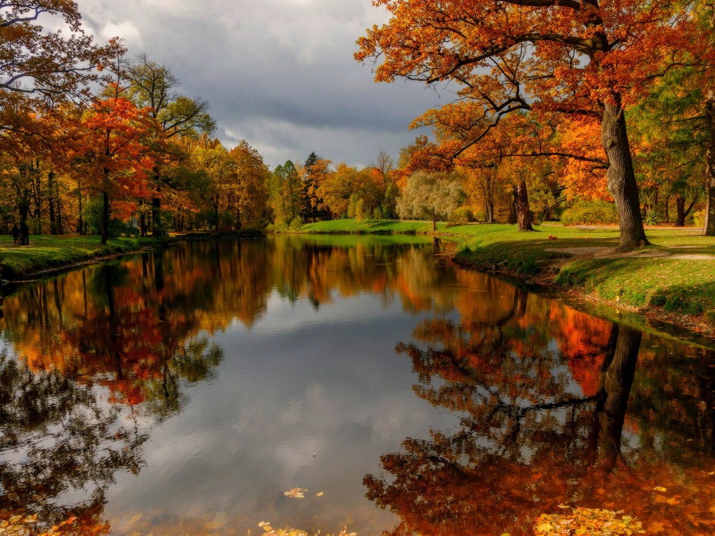 Autumn River Wallpapers