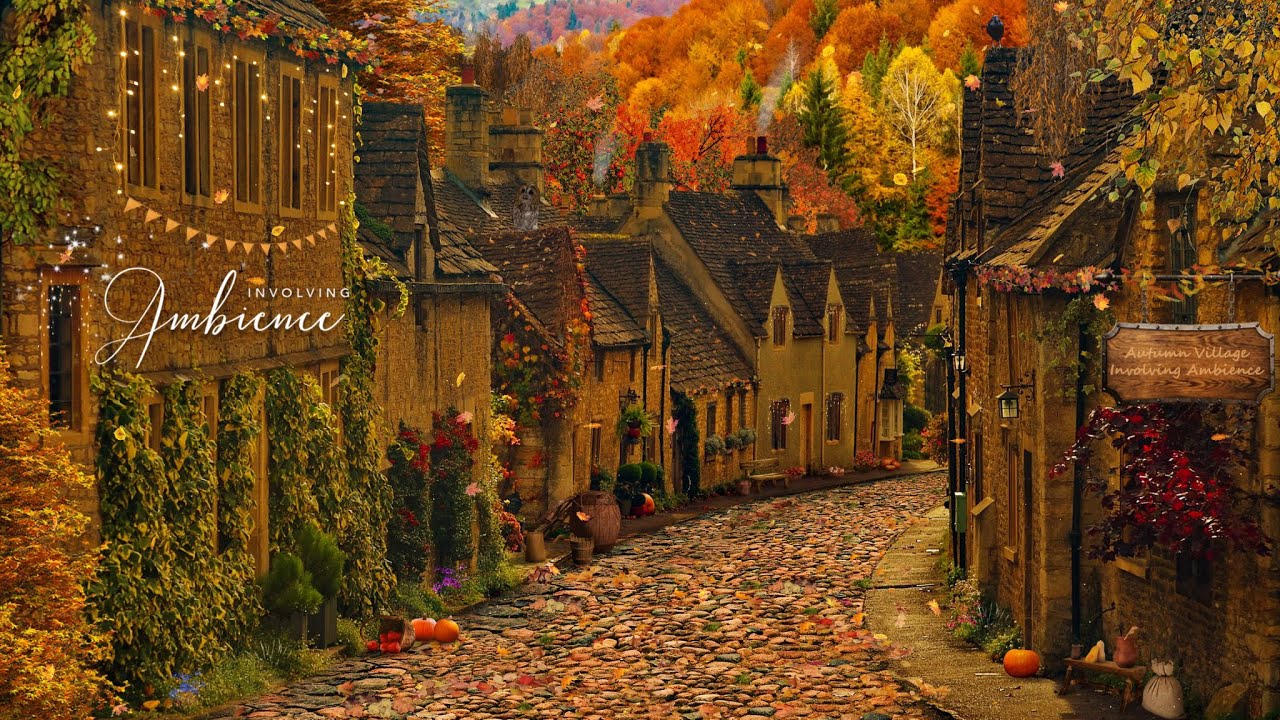 Autumn Town Wallpapers