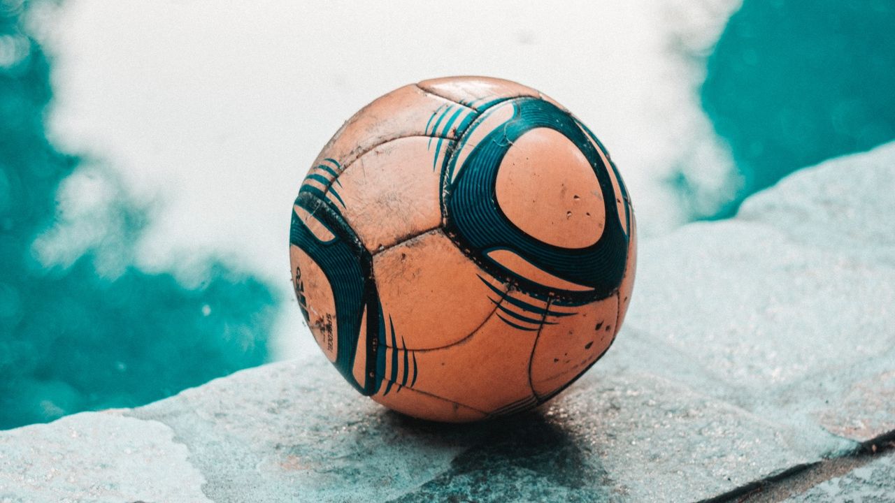 Beach At A Soccer Ball Wallpapers