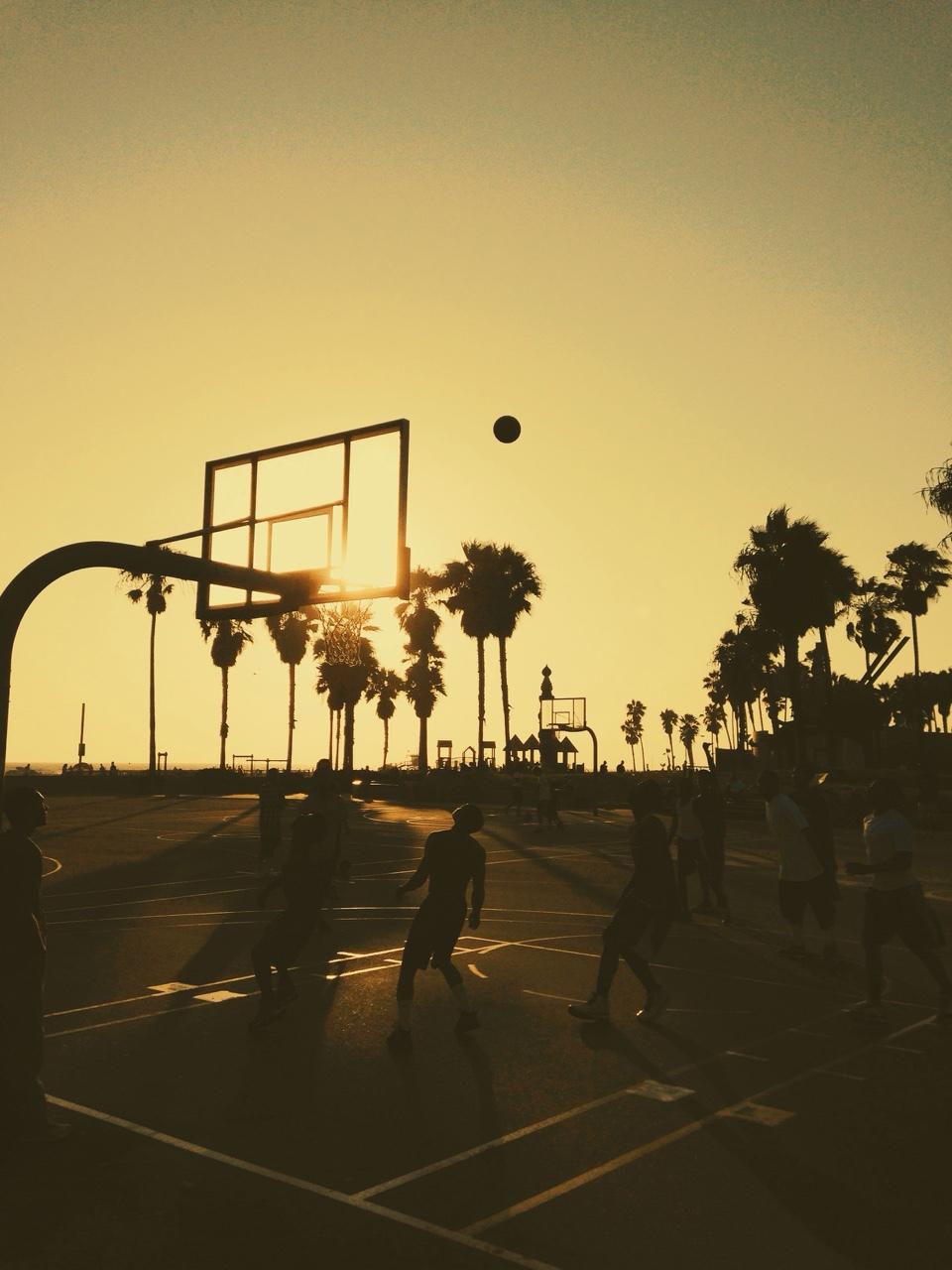 Beach Basketball Court Wallpapers