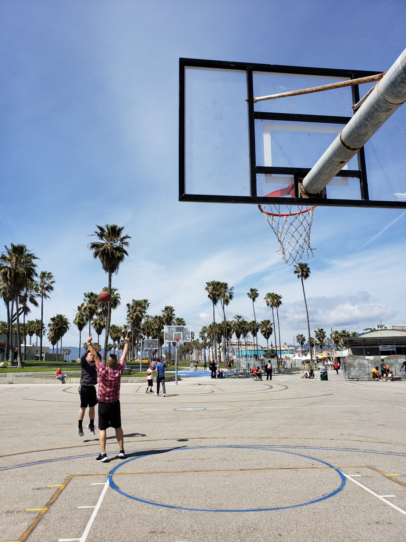 Beach Basketball Court Wallpapers