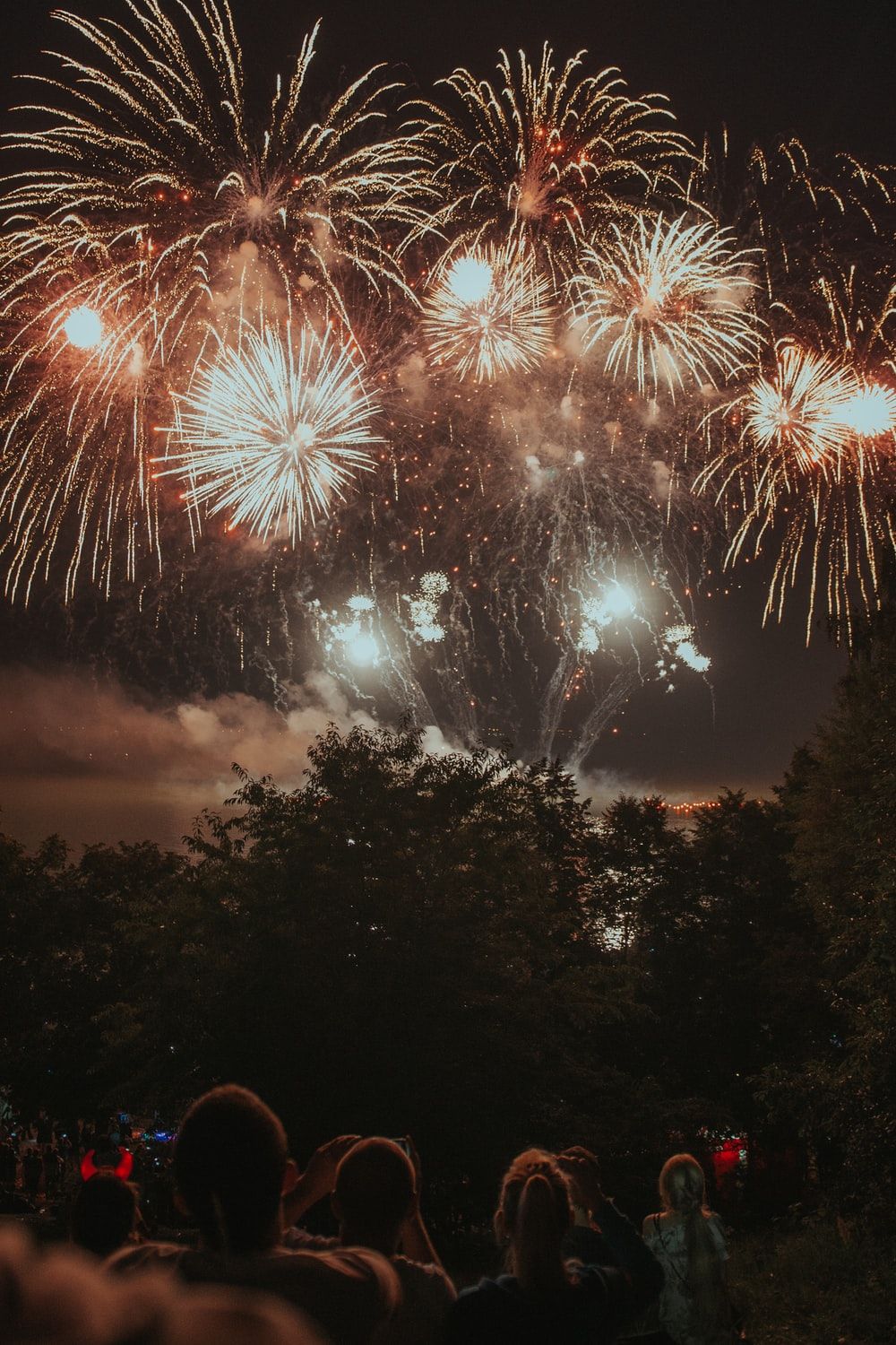 Beach Fireworks Wallpapers