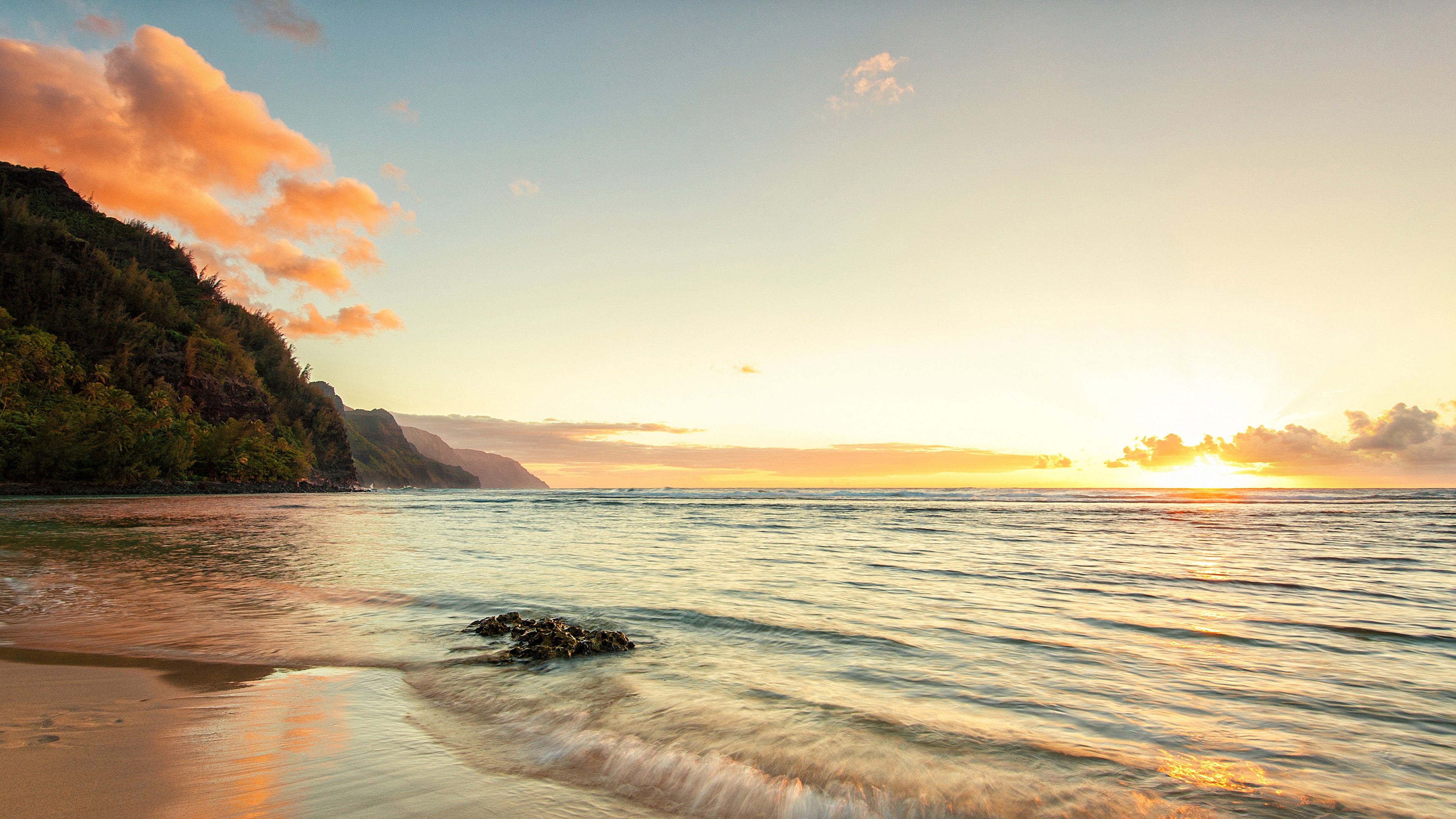 Beach Sun Clouds Sky Hd Wallpapers