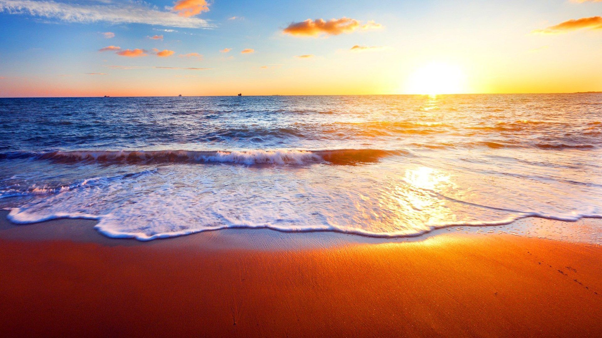 Beach Sun Clouds Sky Hd Wallpapers