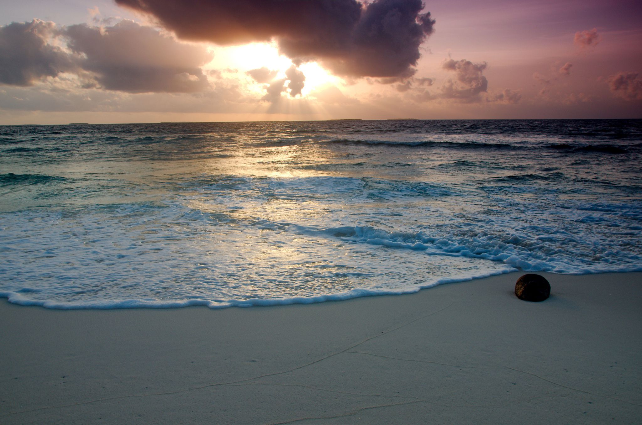 Beach Sun Clouds Sky Hd Wallpapers