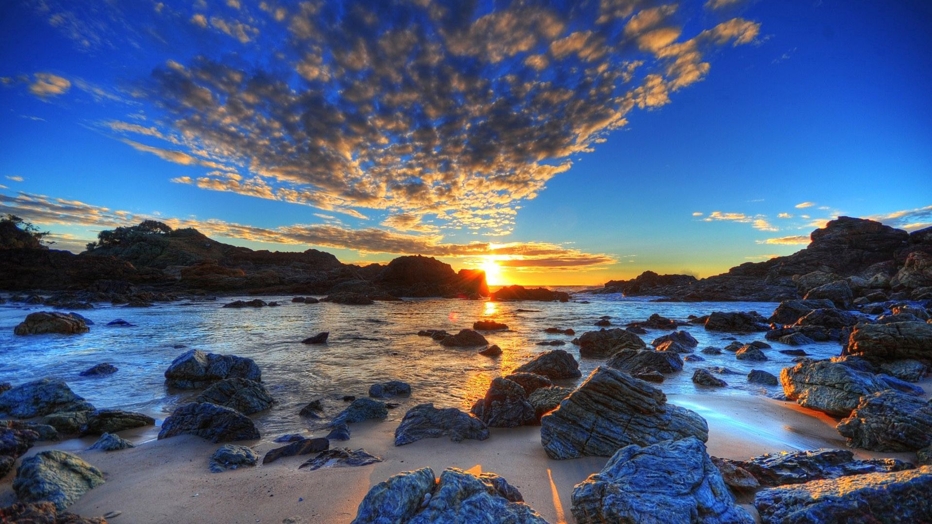 Beach Sun Clouds Sky Hd Wallpapers