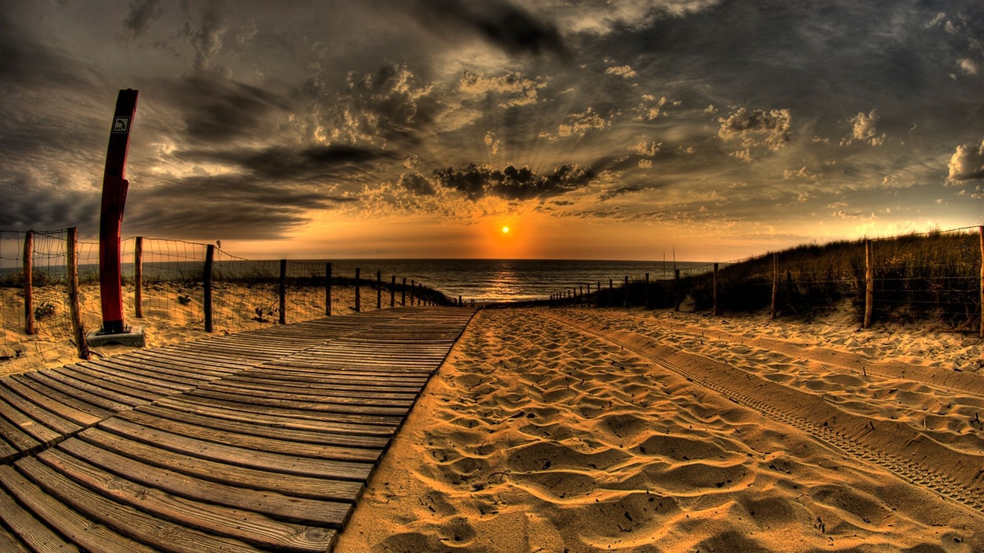 Beach Sun Clouds Sky Hd Wallpapers