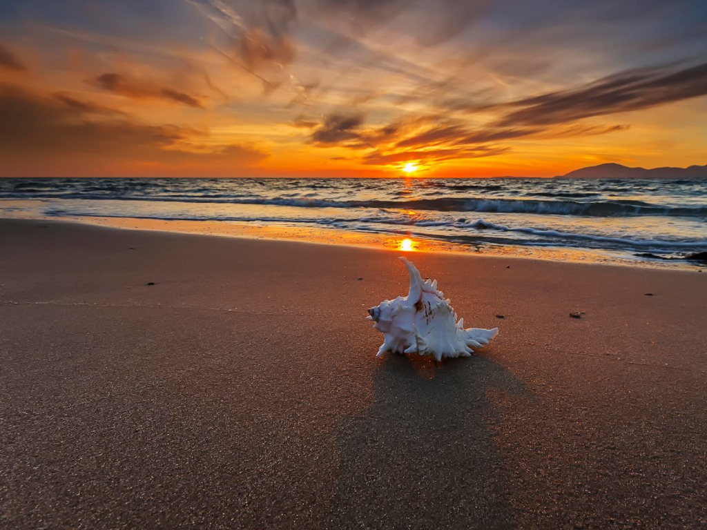 Beach Sunset Desktop Wallpapers