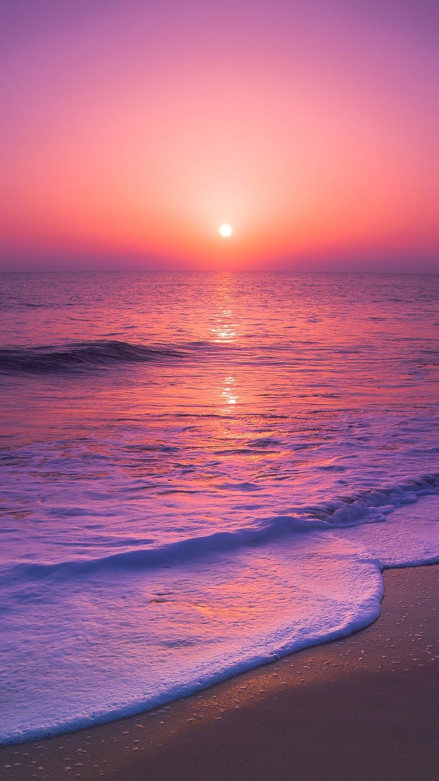 Beach Sunset Phone Wallpapers