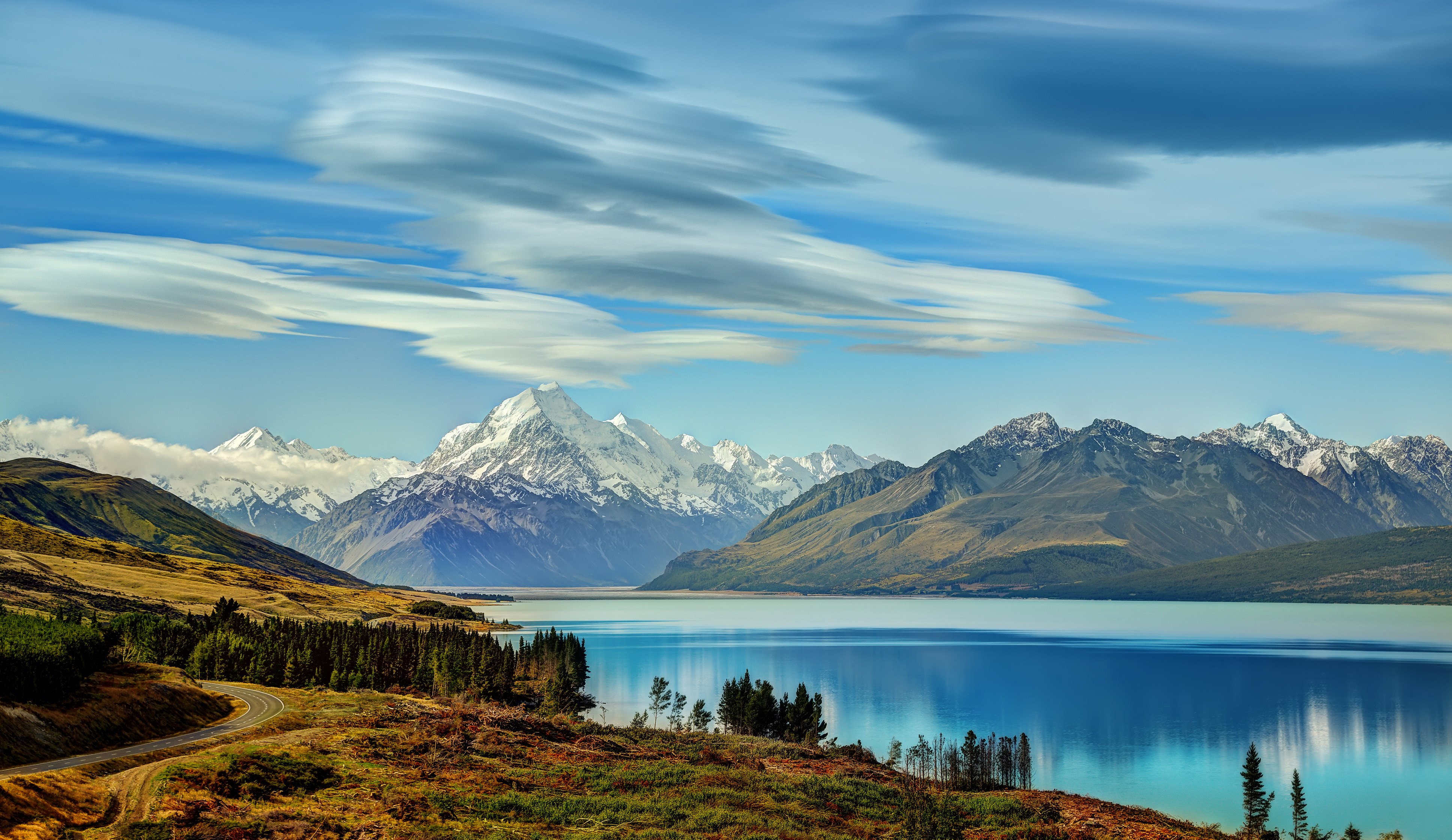 Beautiful Lake New Zealand Wallpapers