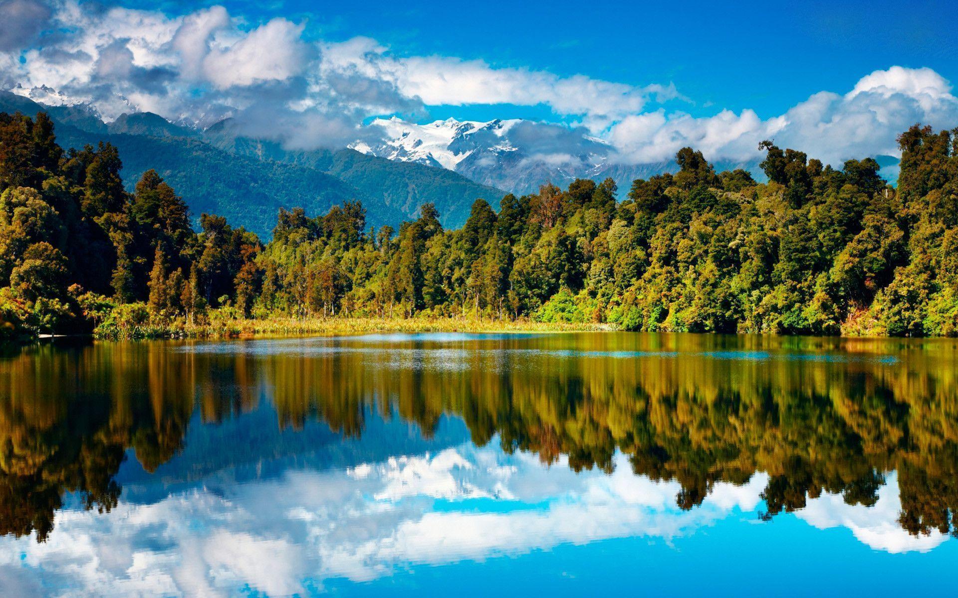 Beautiful Lake New Zealand Wallpapers