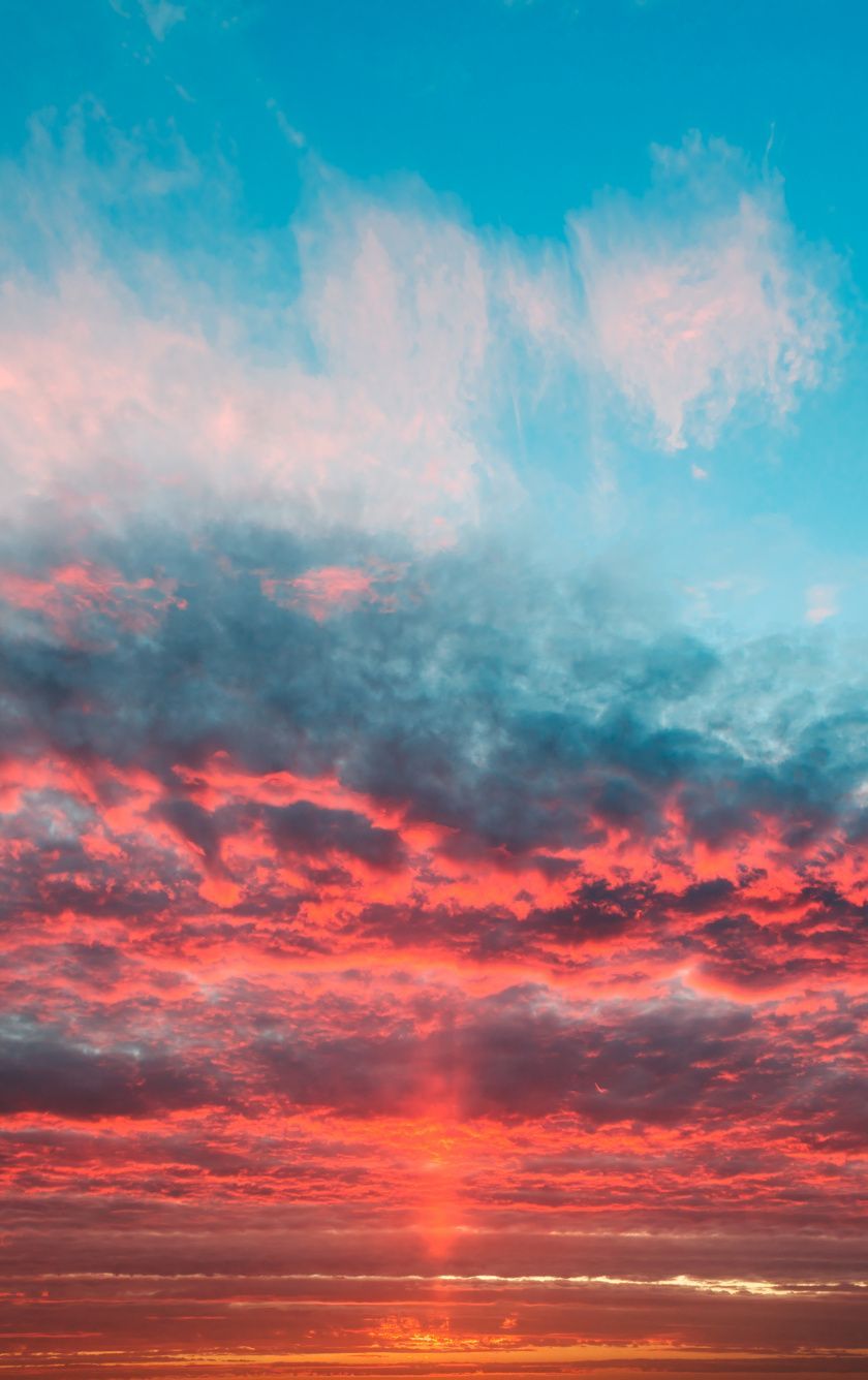 Beautiful Sunset And Orange Sky Wallpapers