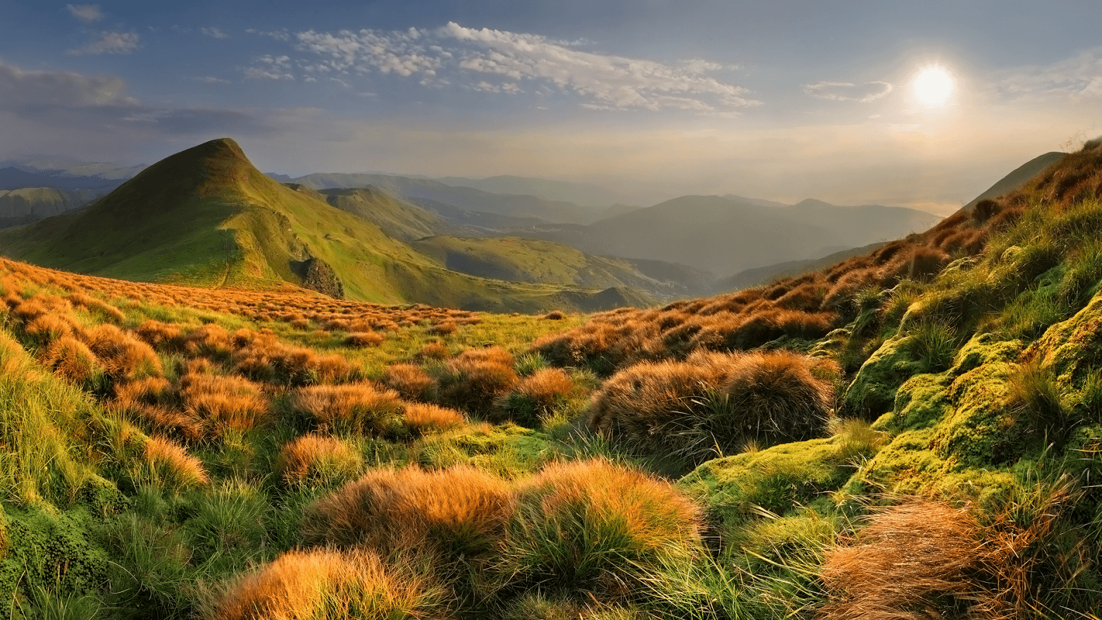 Beautiful Valley Landscape Mountains Wallpapers