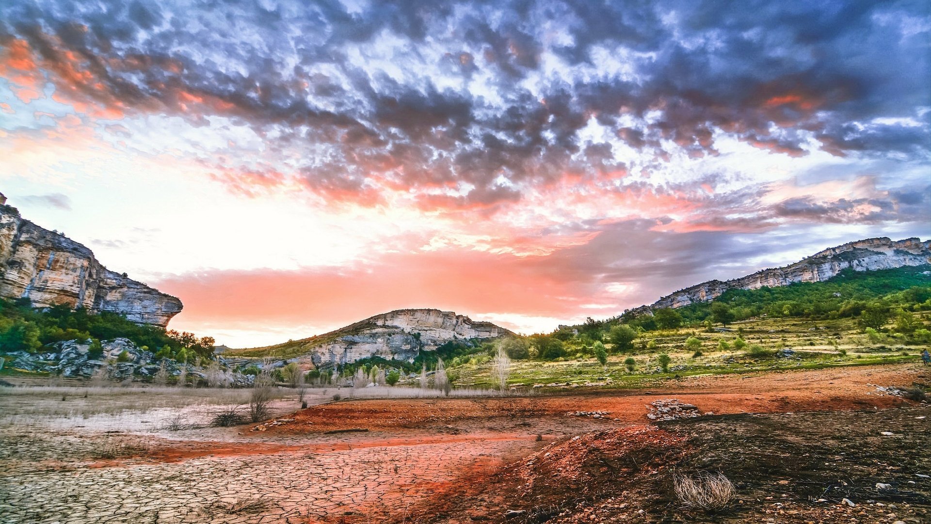 Cloud Horizon Mountain Nature Sunset Wallpapers