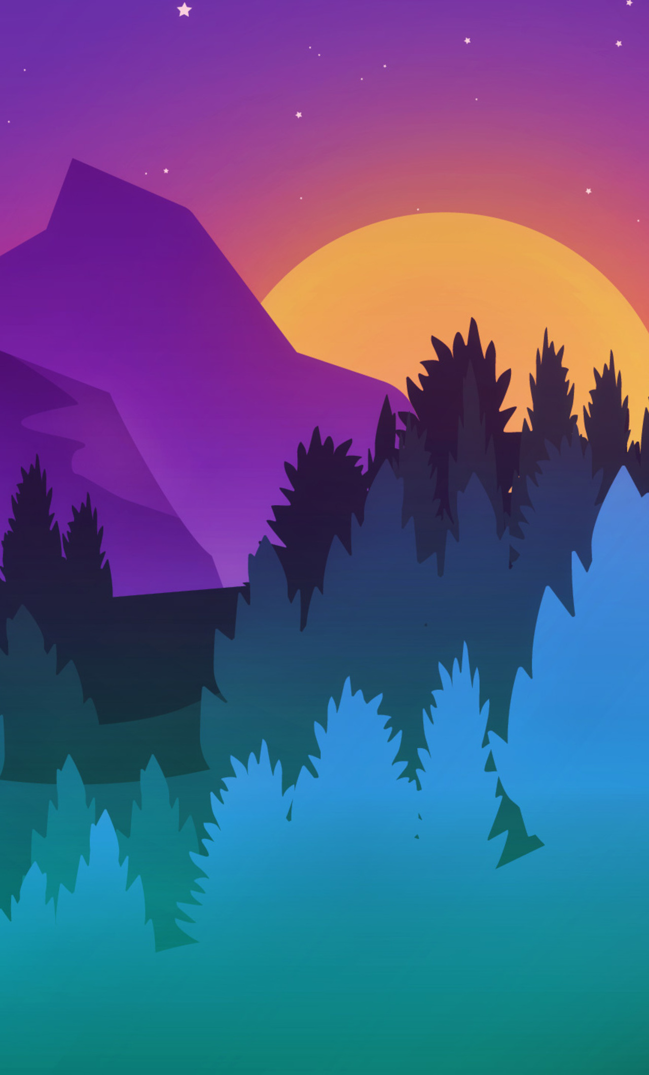 Colorful Mountain Wallpapers