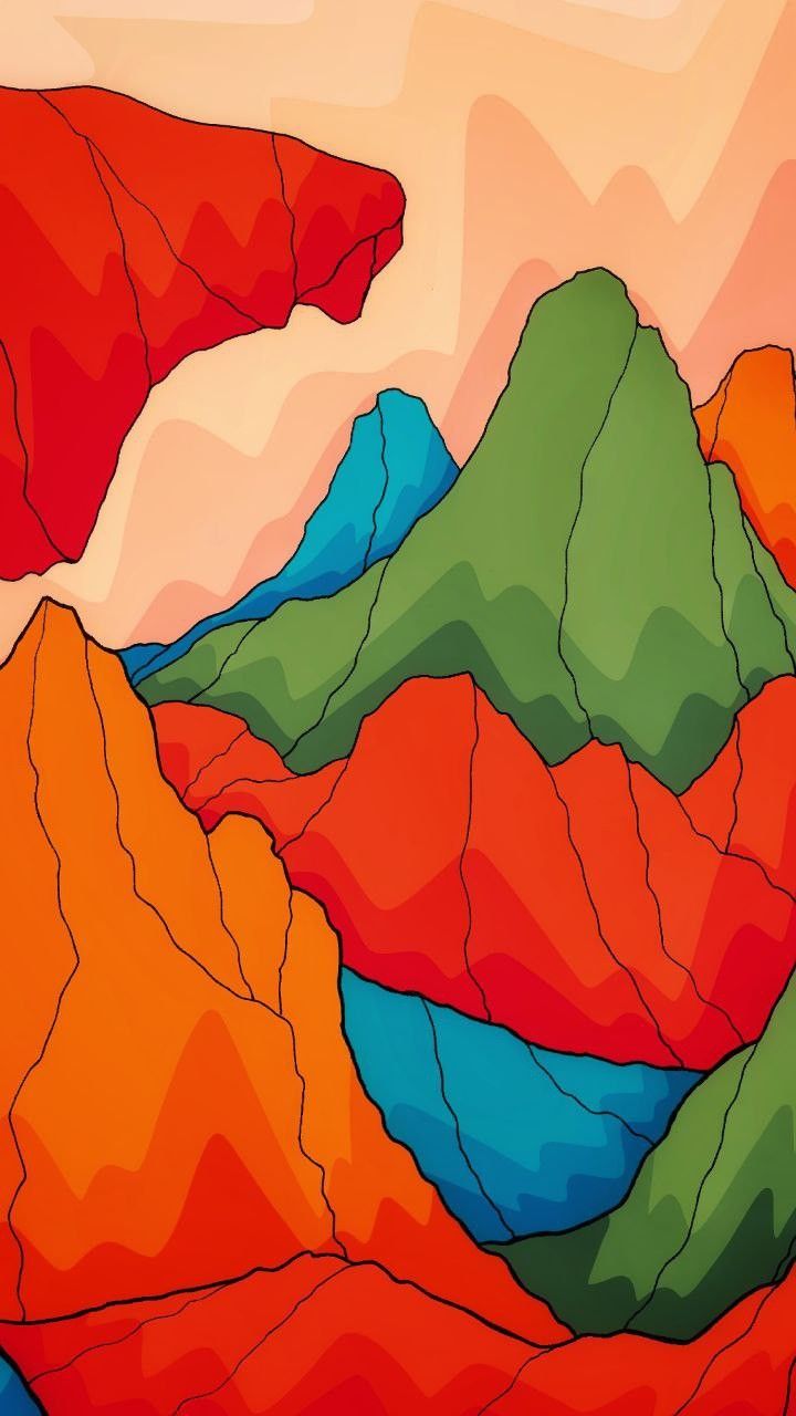 Colorful Mountain Wallpapers