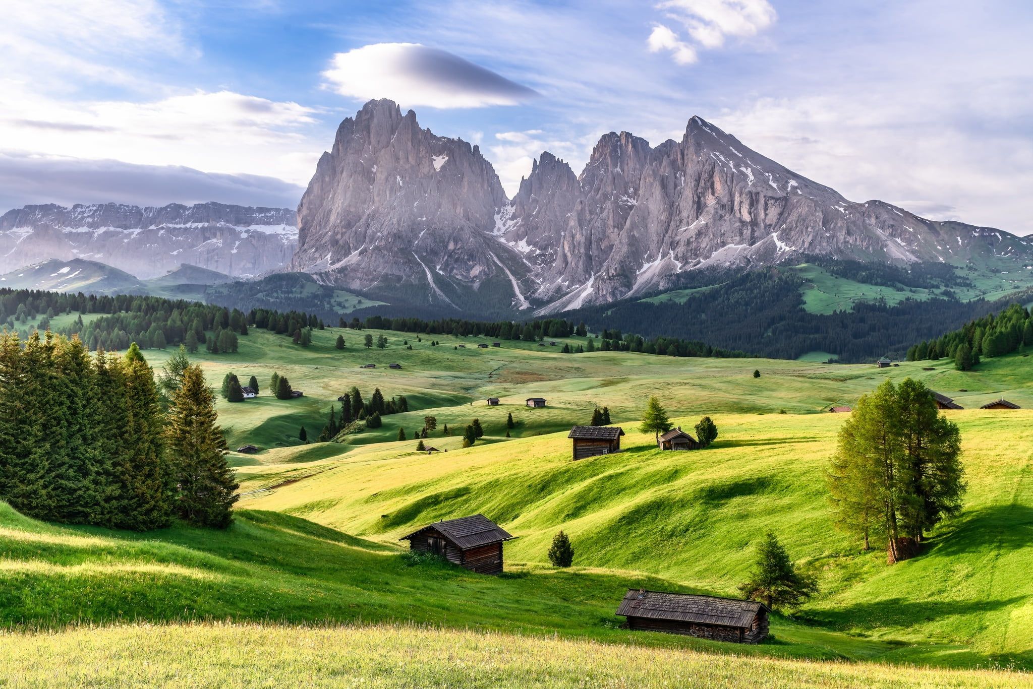 Dolomites Mountain Range Wallpapers