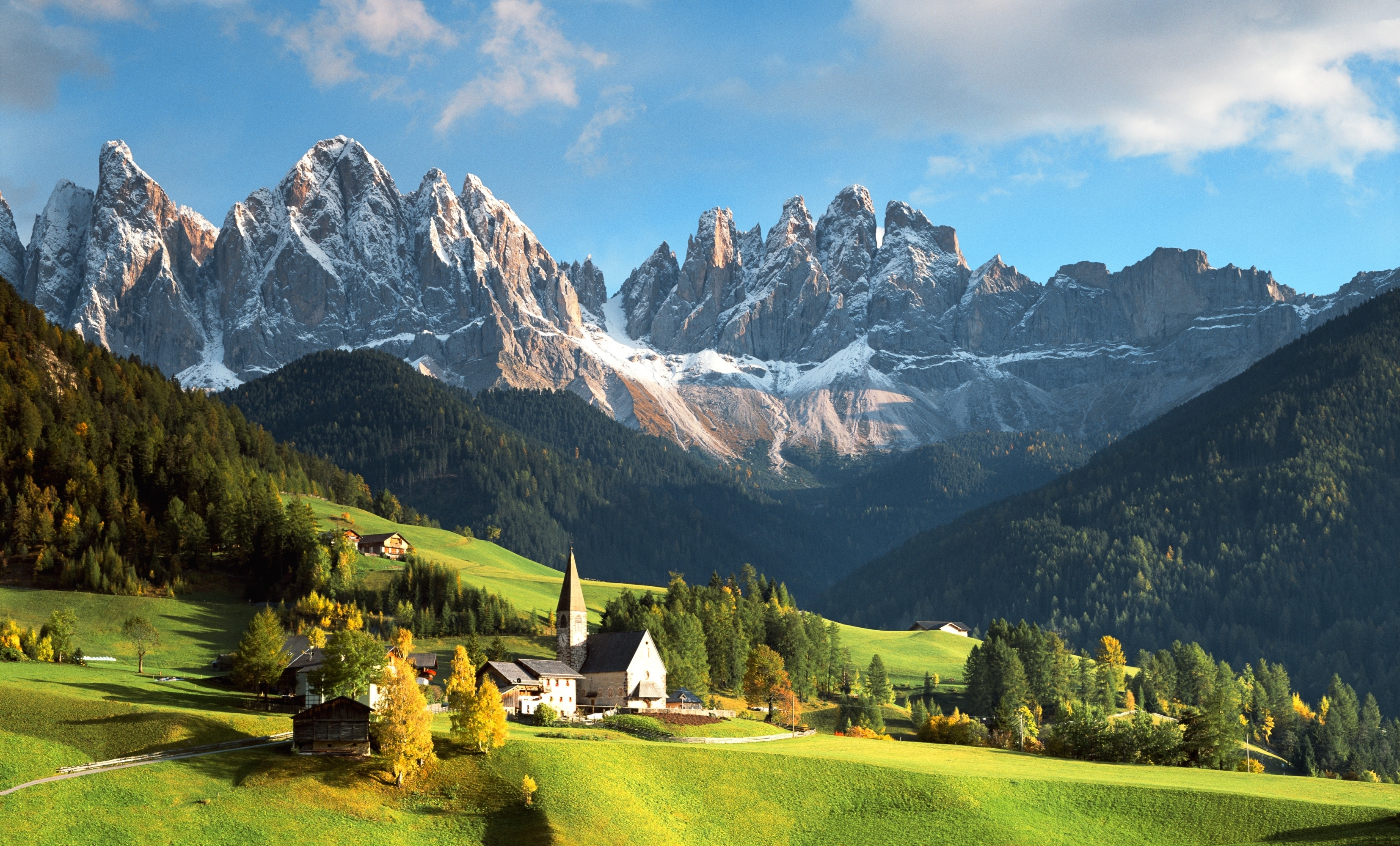 Dolomites Mountain Range Wallpapers