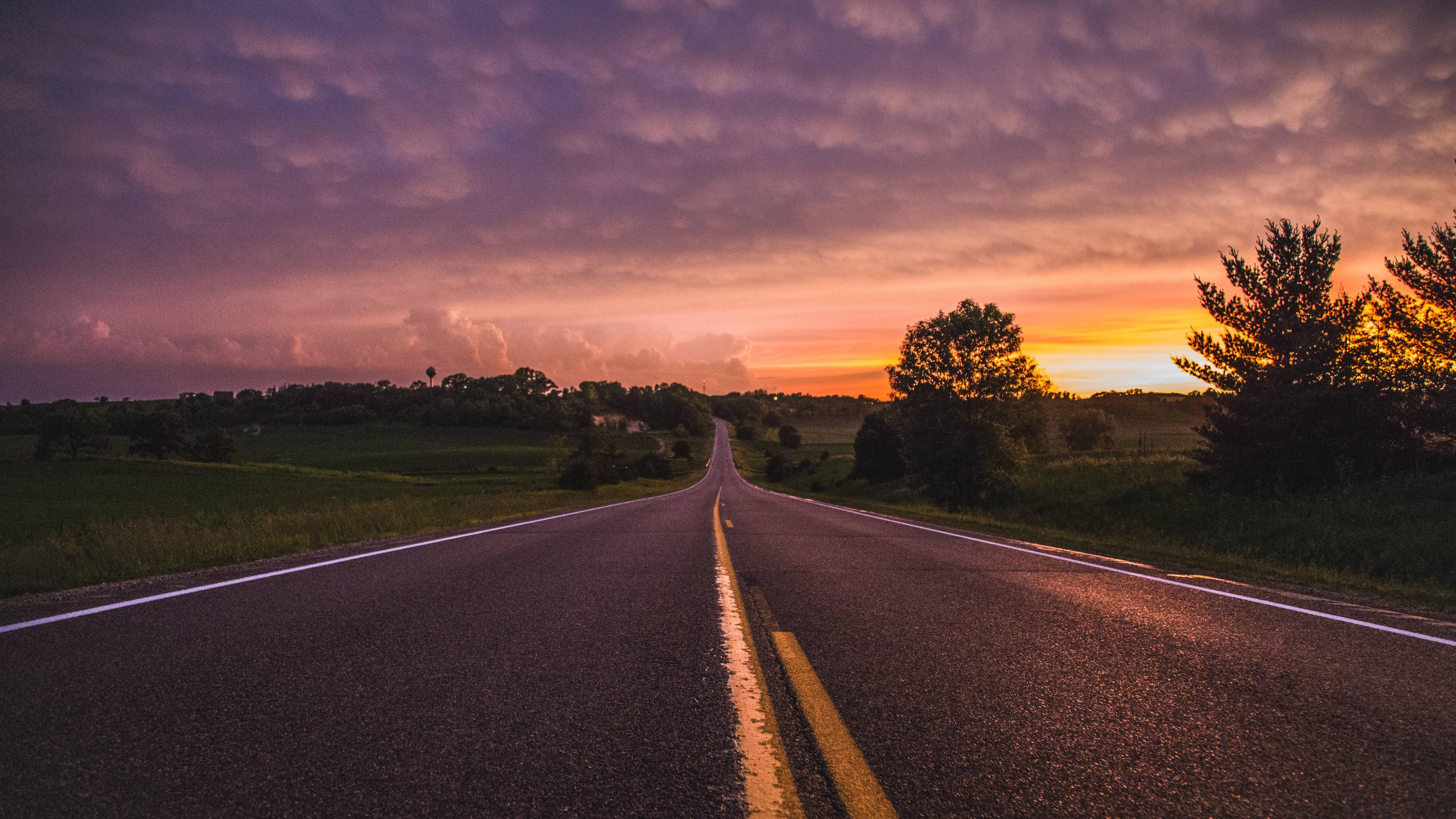 Empty Road Wallpapers