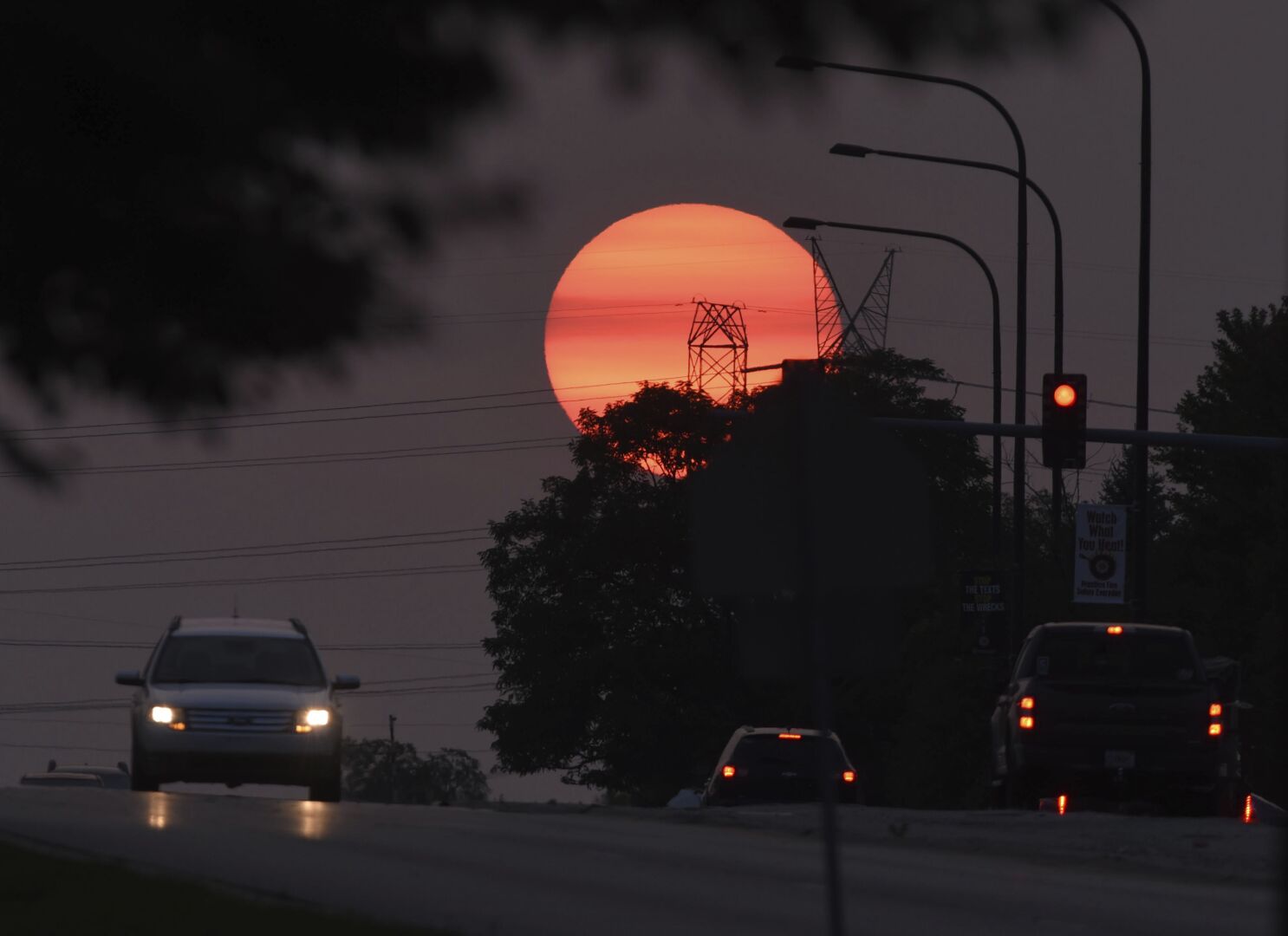 Empty Road Moon Light And Sunset Wallpapers