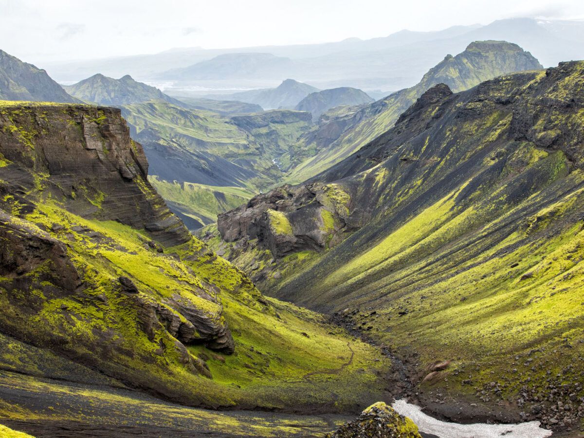 Evening Light Thorsmork Mountains Wallpapers