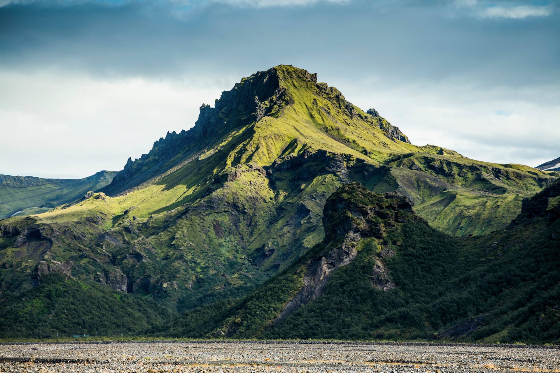 Evening Light Thorsmork Mountains Wallpapers