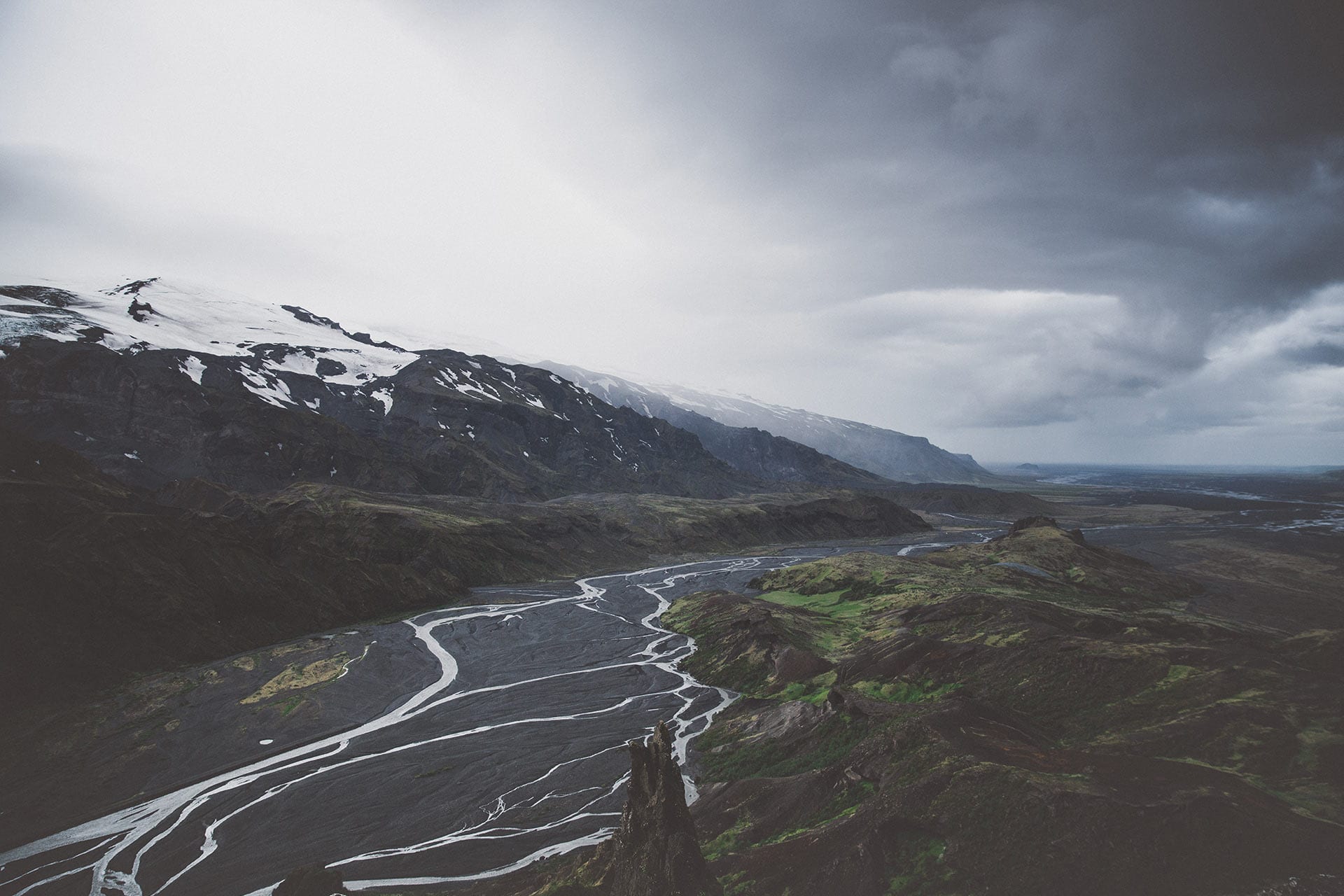 Evening Light Thorsmork Mountains Wallpapers