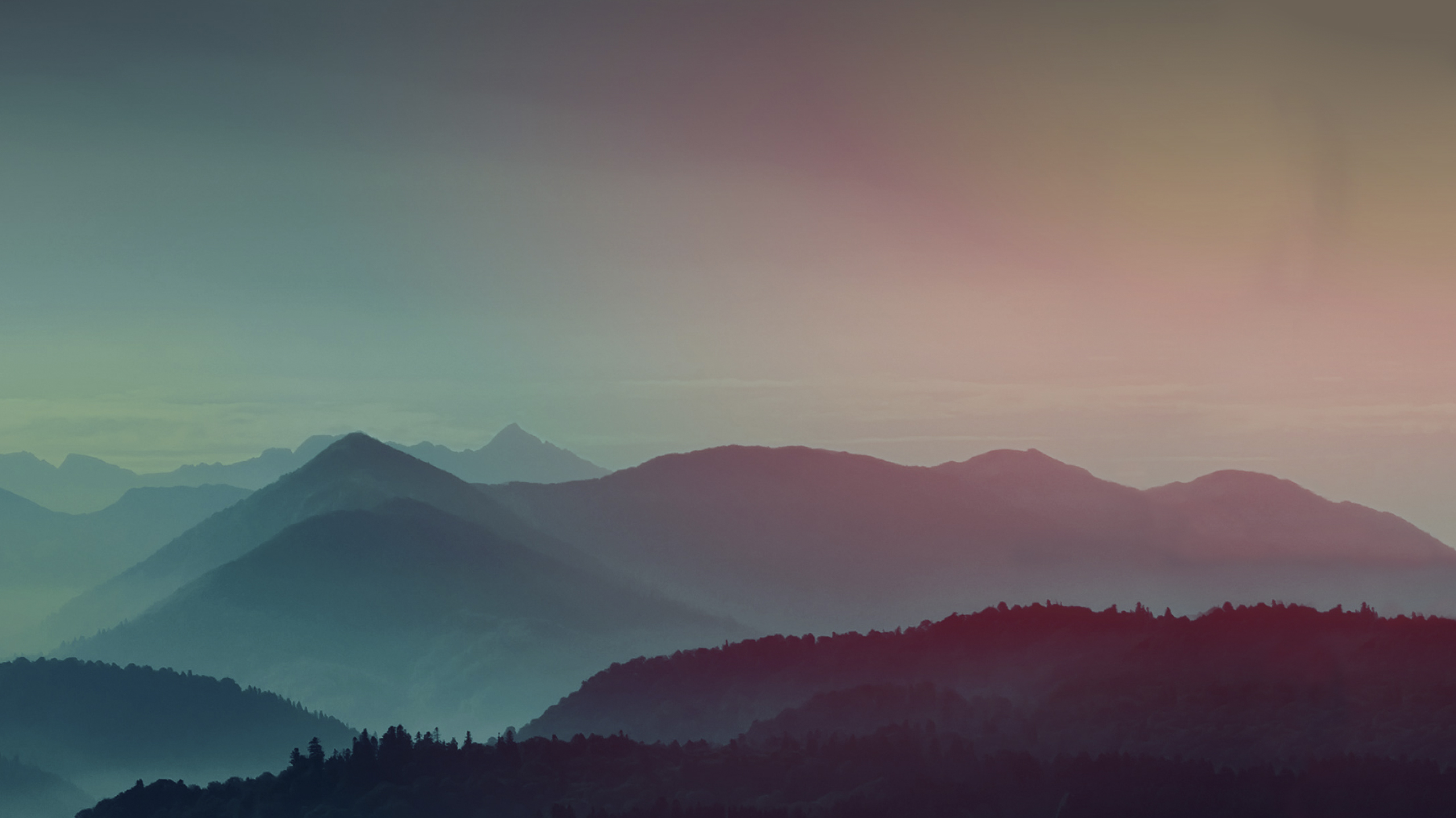 Foggy Mountains Wallpapers