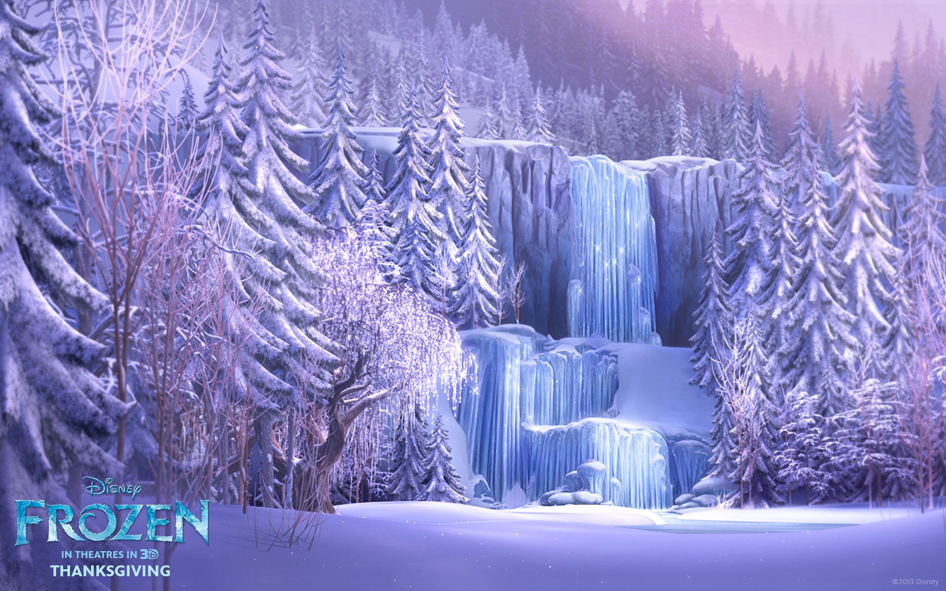 Frozen Winter House Wallpapers