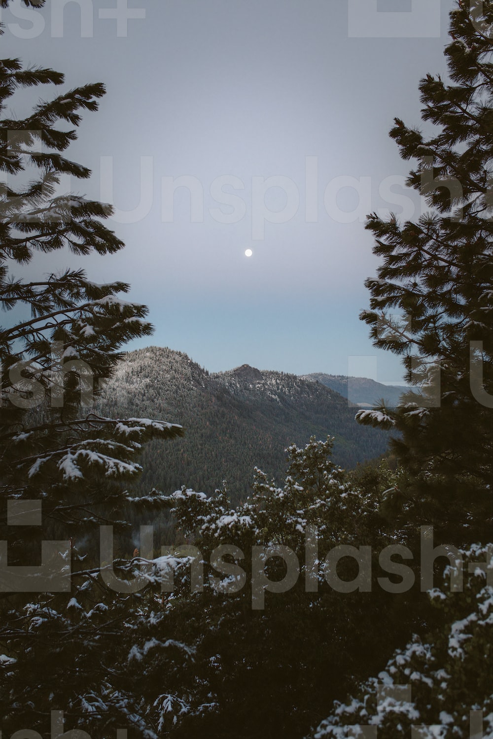 Full Moon Evening In Adam'S Peak Wallpapers