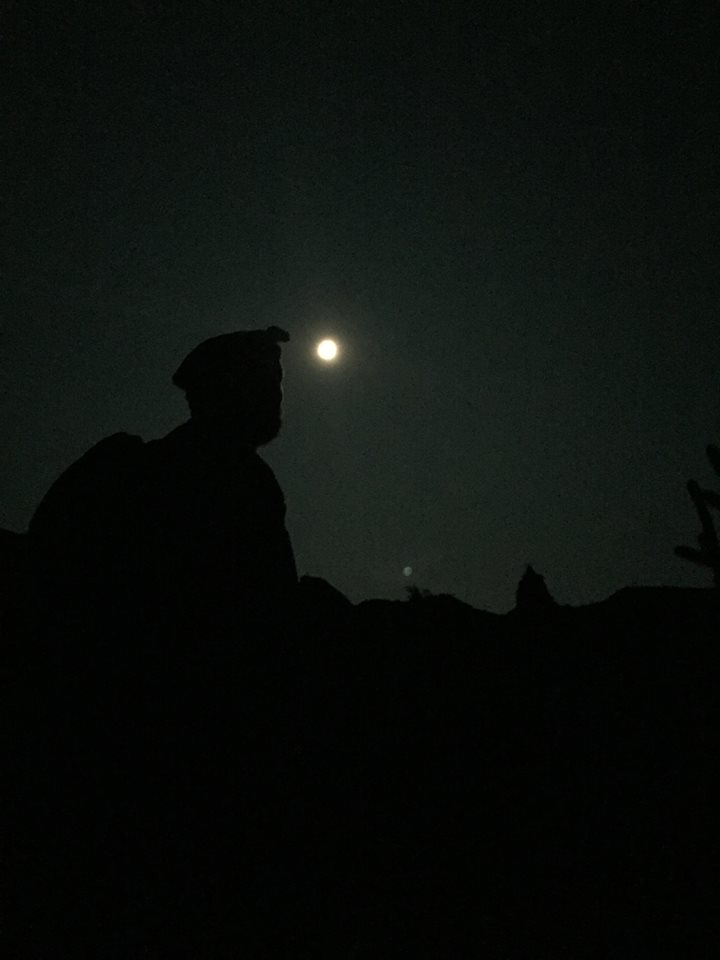 Full Moon Evening In Adam'S Peak Wallpapers