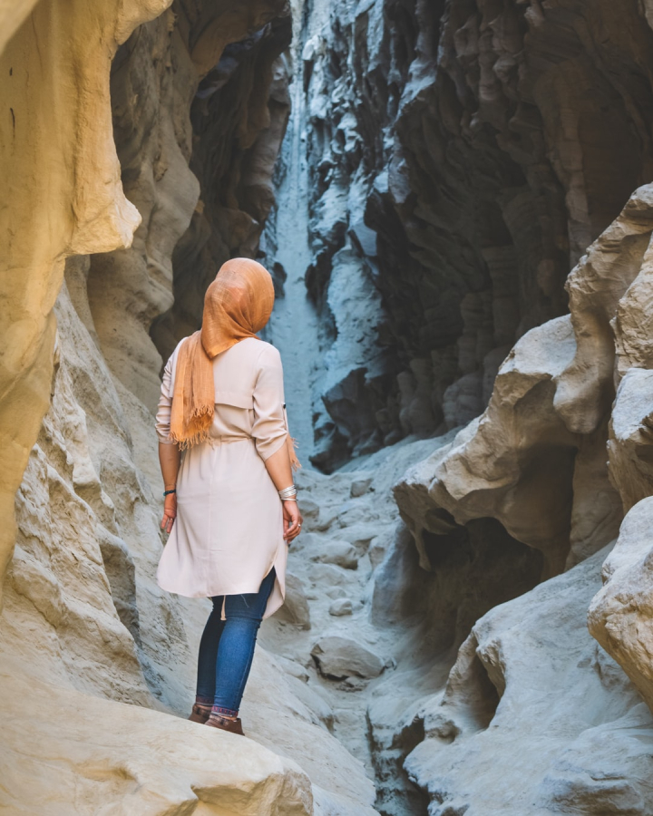 Girl Nature Cave Wallpapers