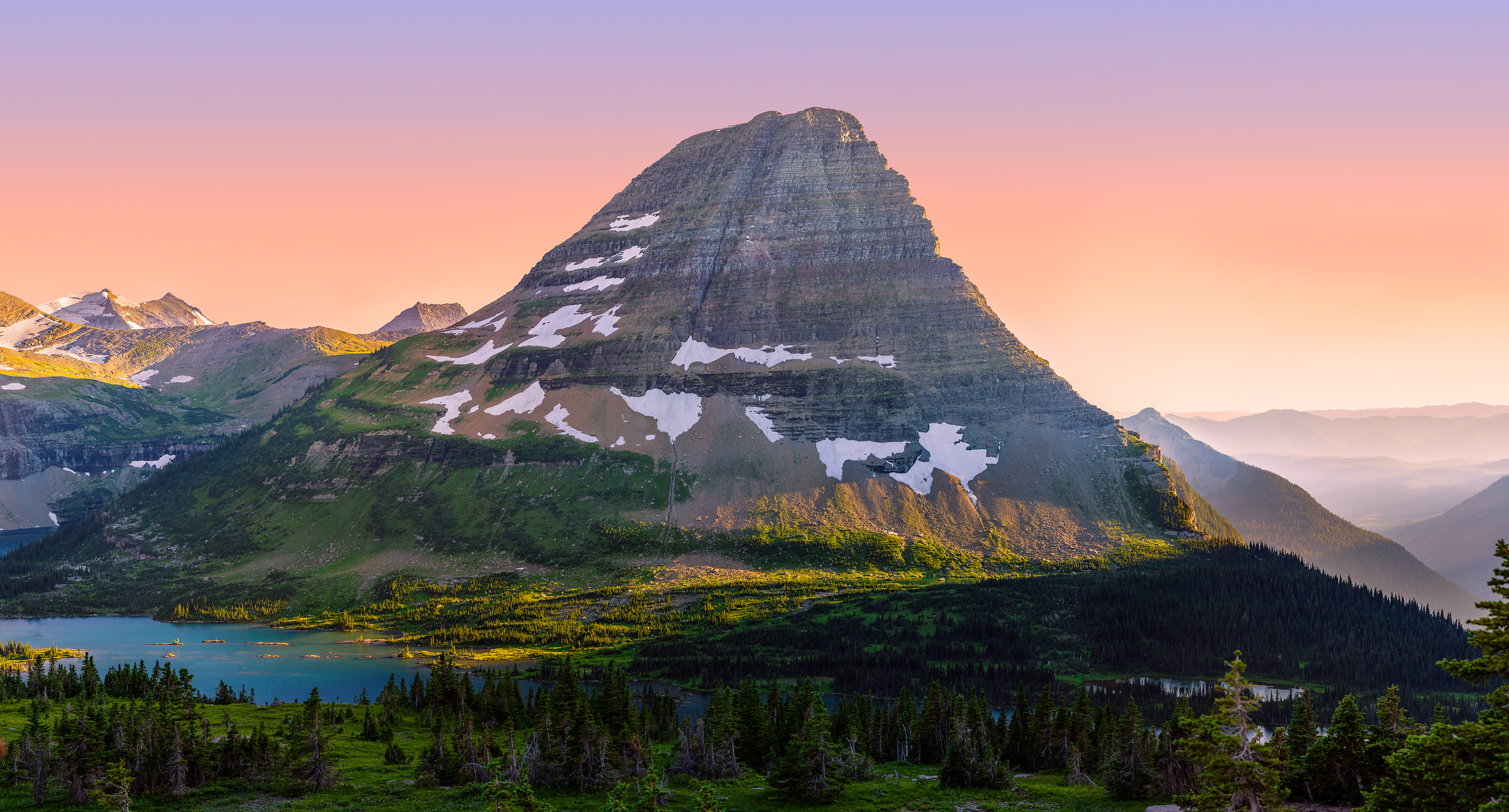 Glacier National Park Sunrise Wallpapers